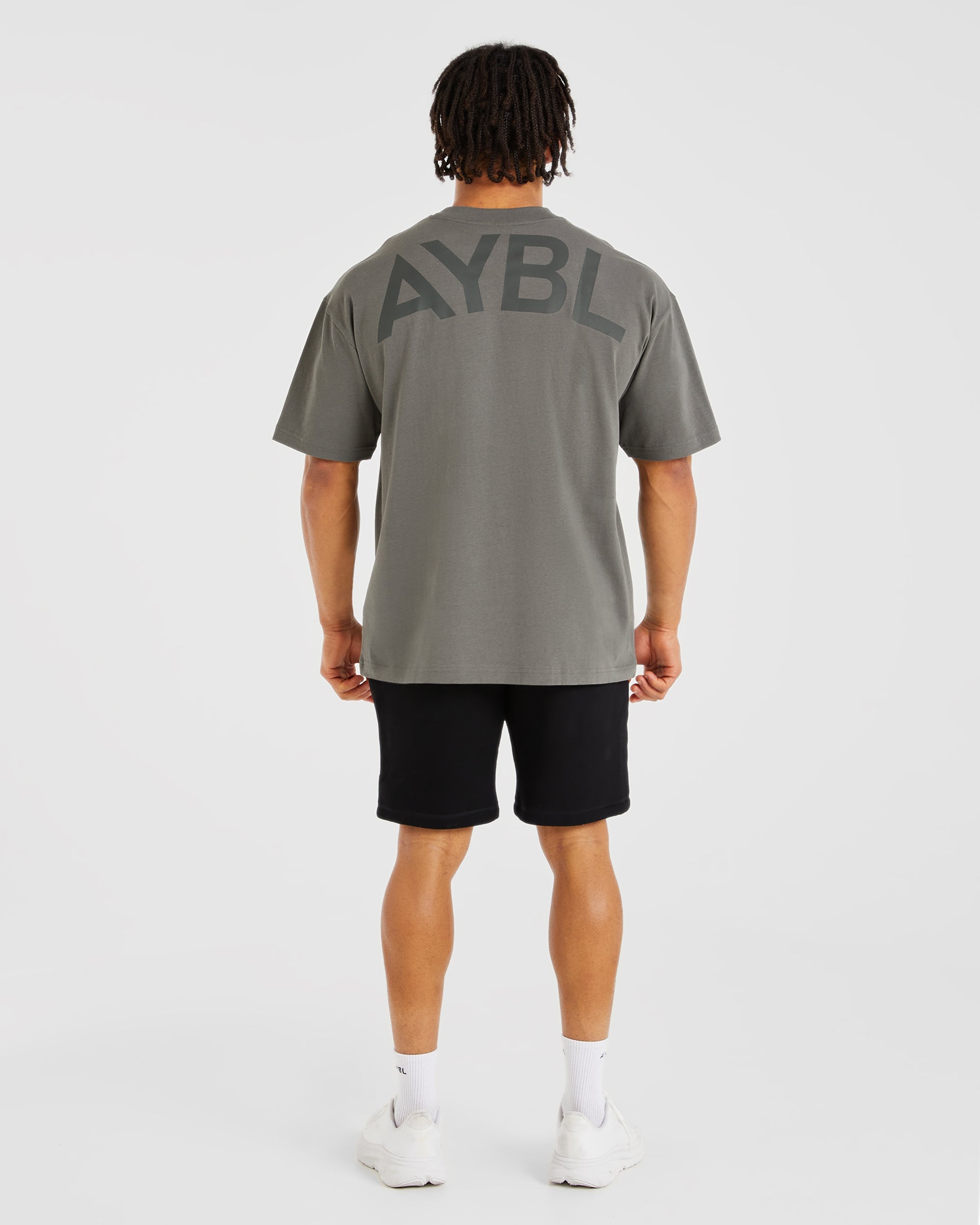 Essential Oversized T Shirt - Charcoal