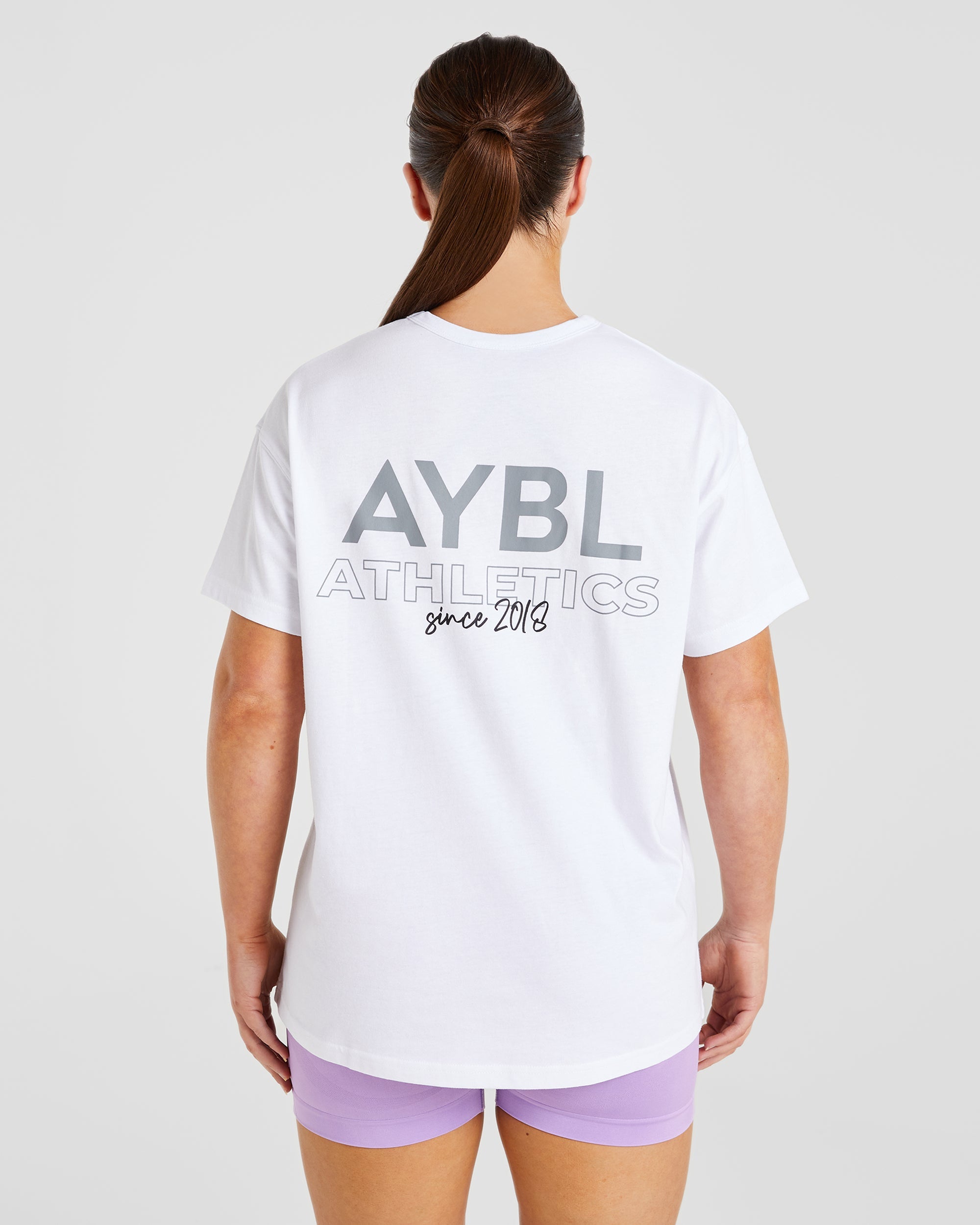 AYBL Athletics Oversized T Shirt - Weiß