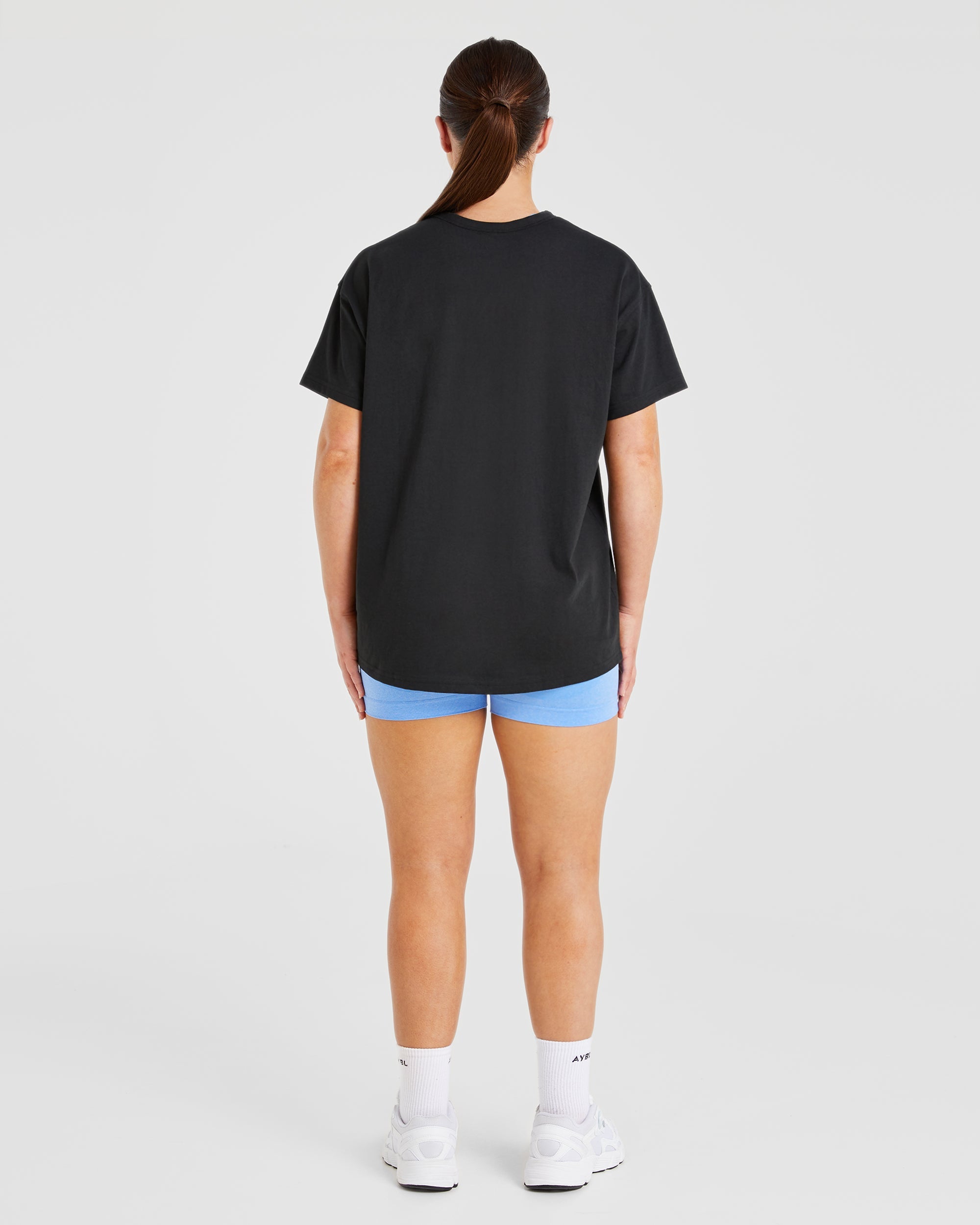 Athletics 18 Oversized T Shirt - Schwarz