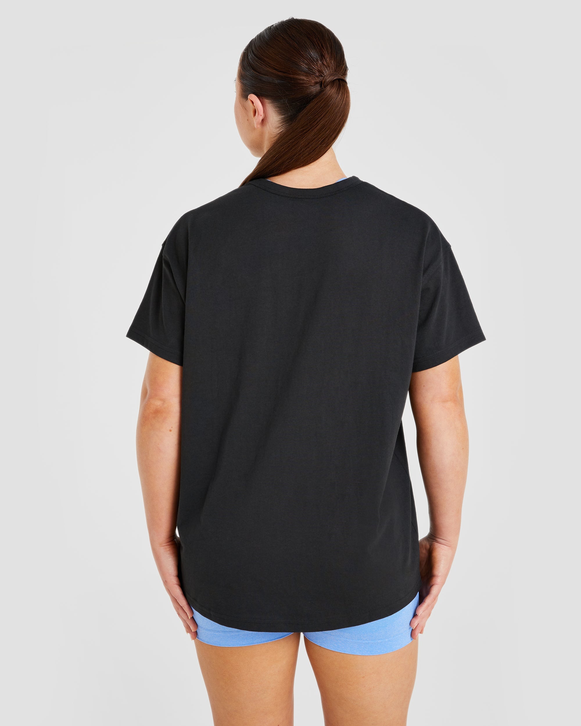 Athletics 18 Oversized T Shirt - Schwarz