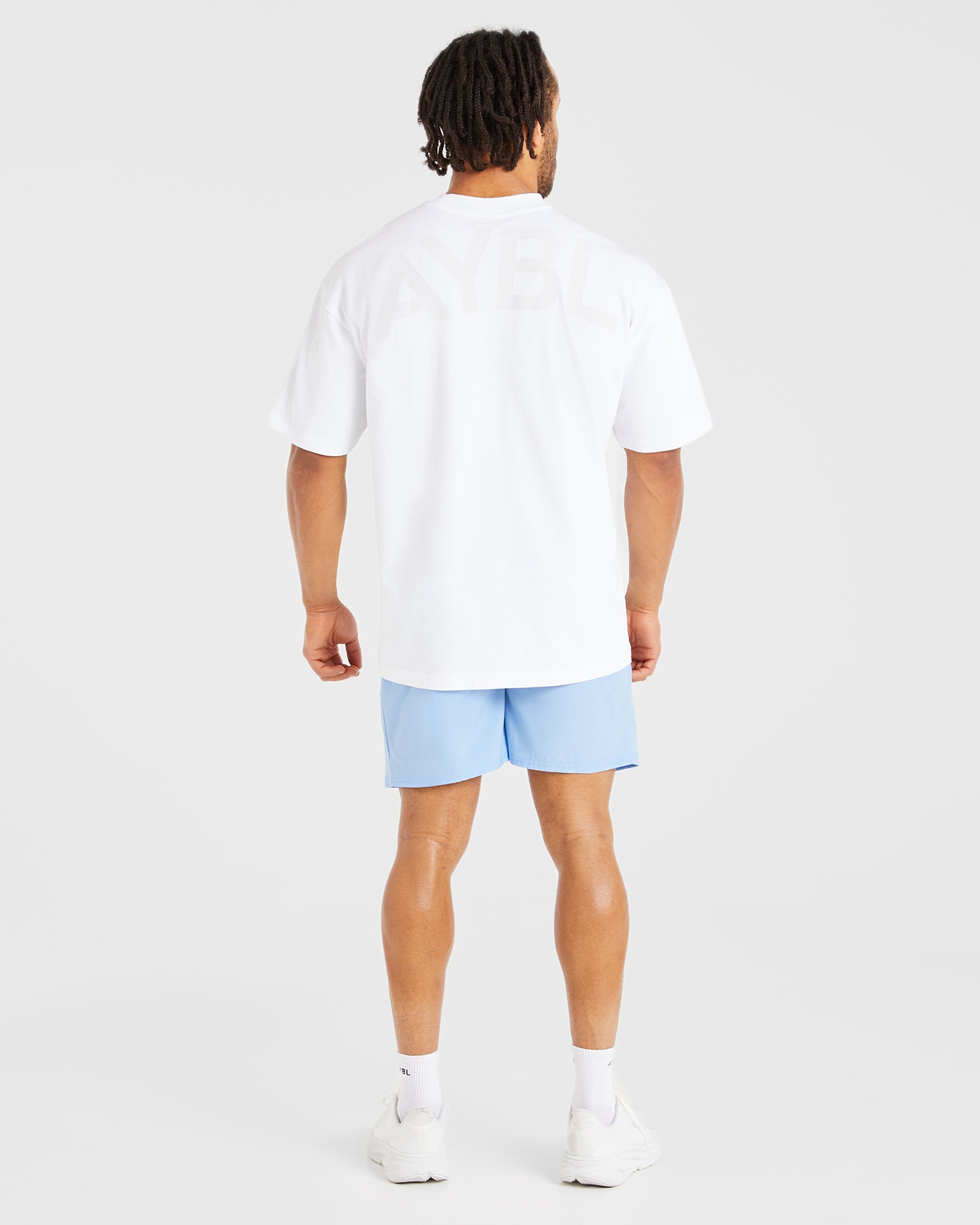 Essential Oversized T Shirt - Weiß