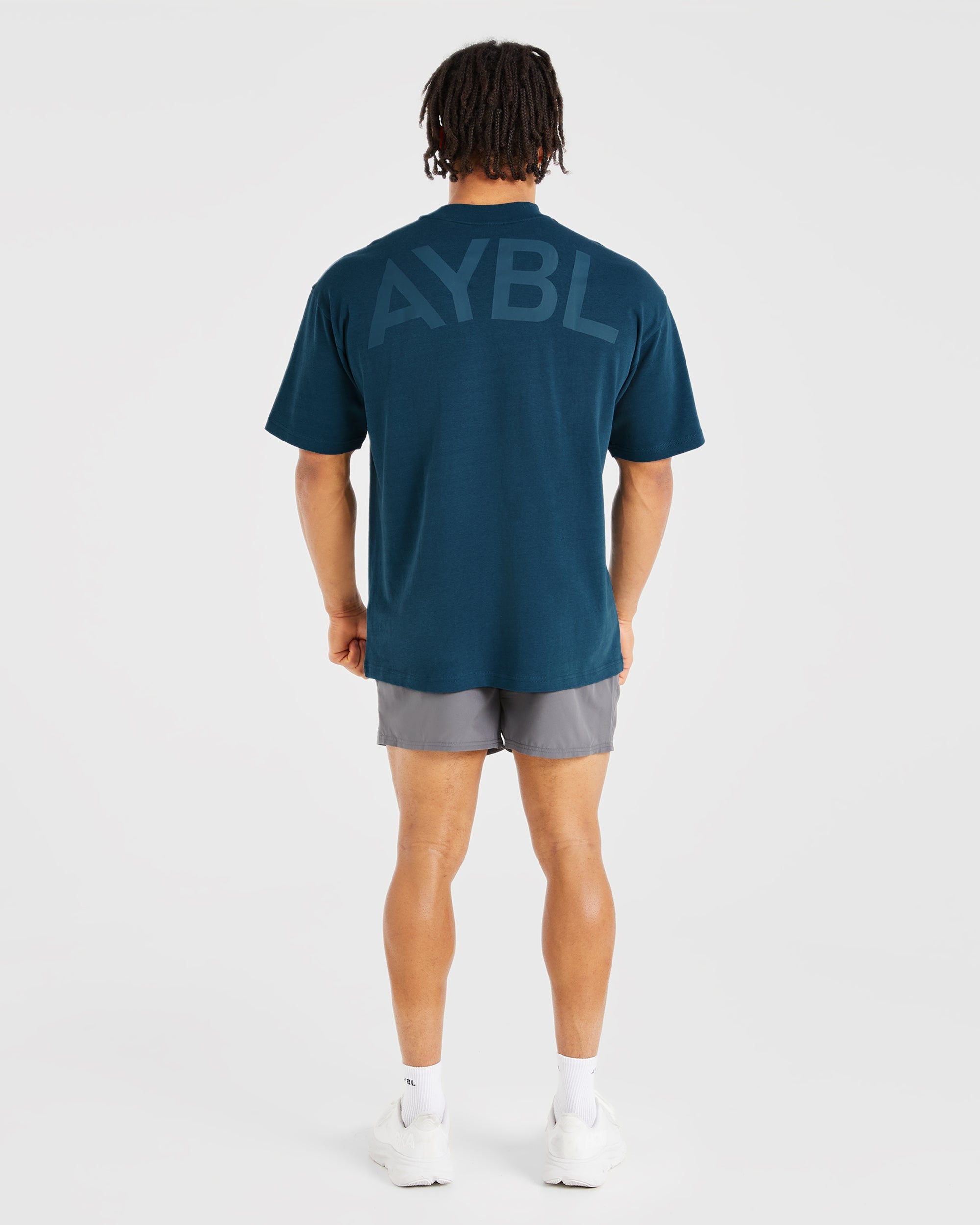 Essential Oversized T Shirt - Marine Blau