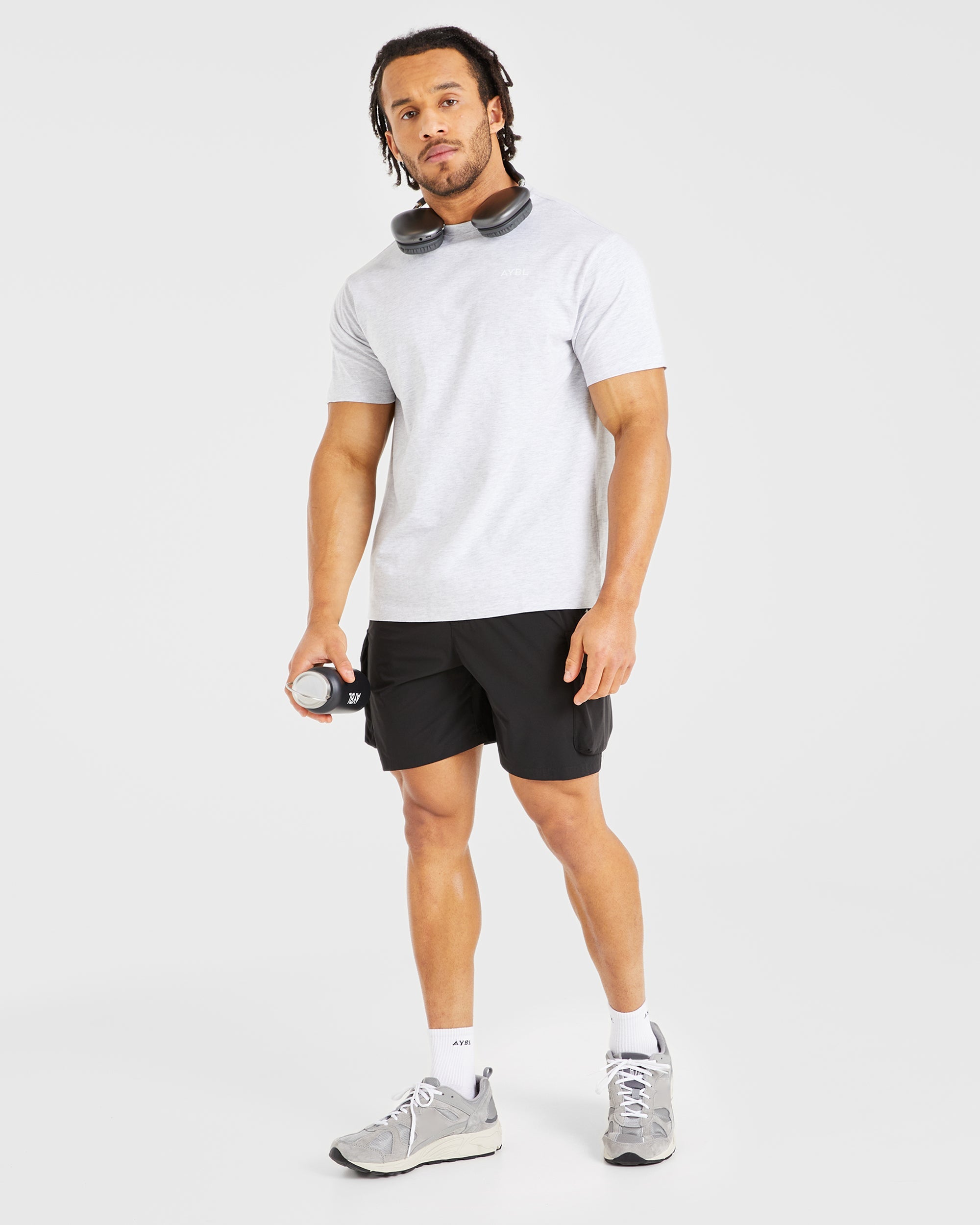 Sport Cargo Shorts - Schwarz