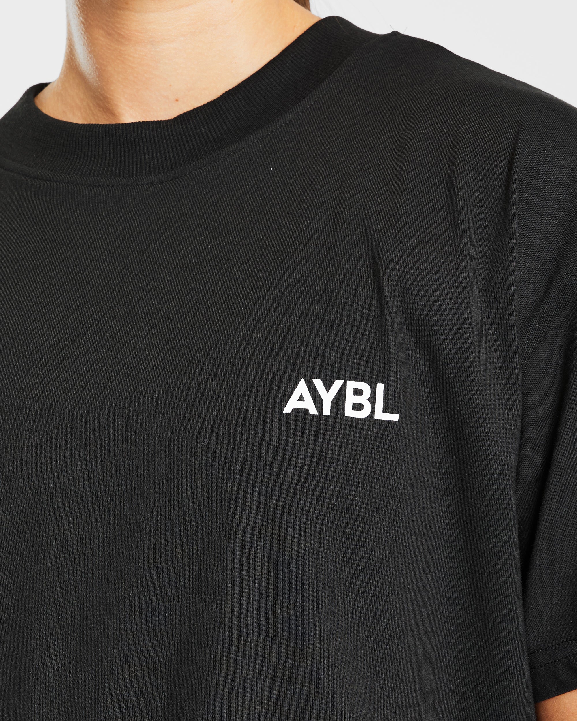 AYBL Club Oversized T Shirt - Schwarz