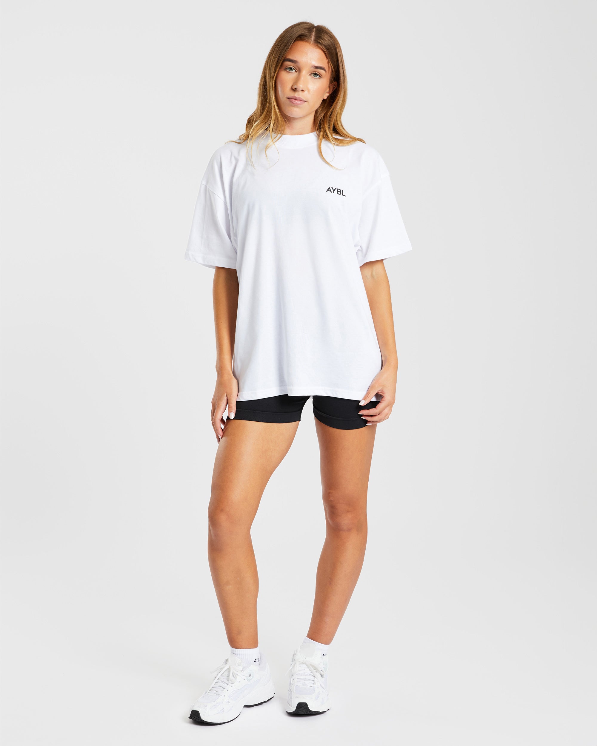 AYBL Club Oversized T Shirt - Weiß