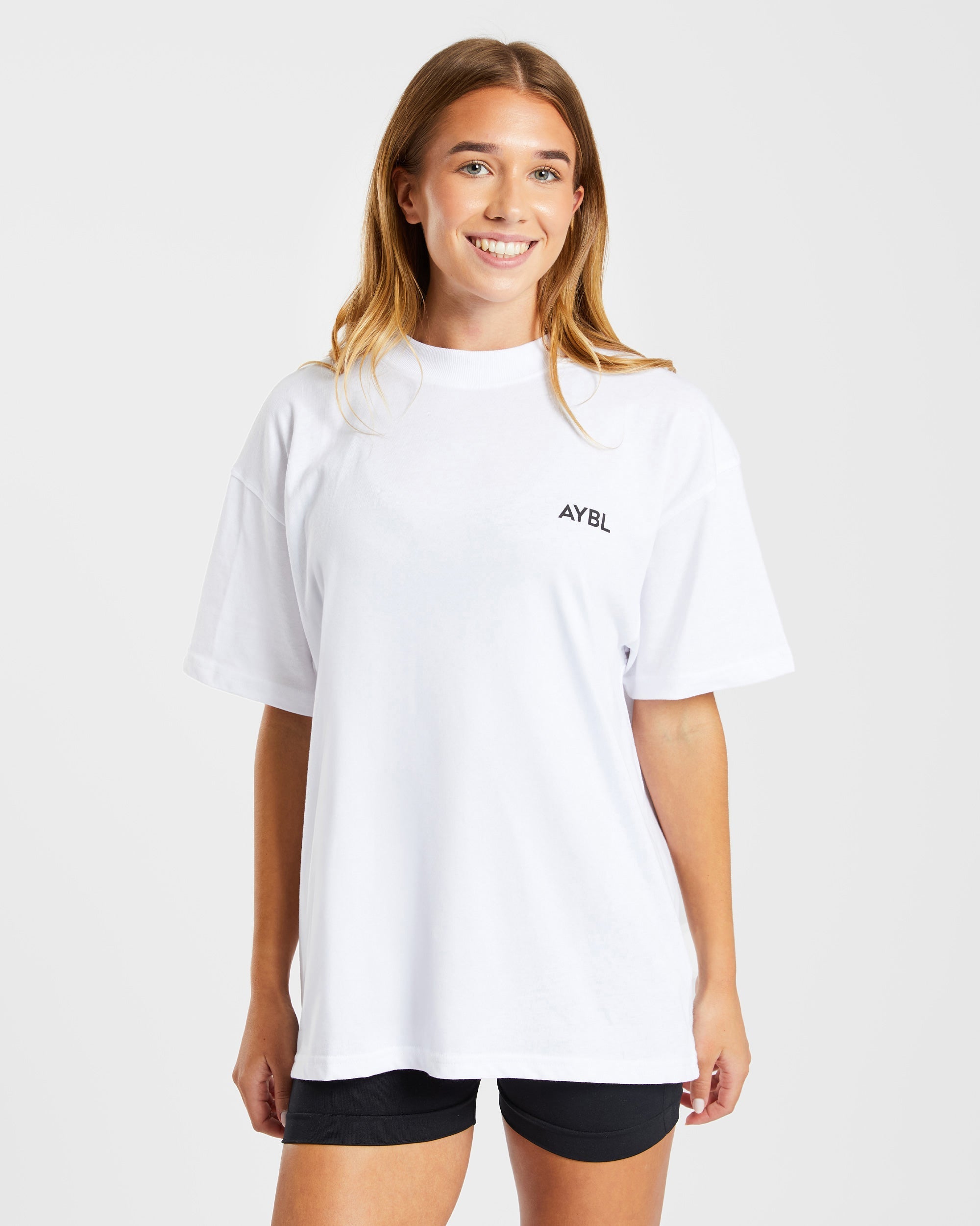 AYBL Club Oversized T Shirt - Weiß