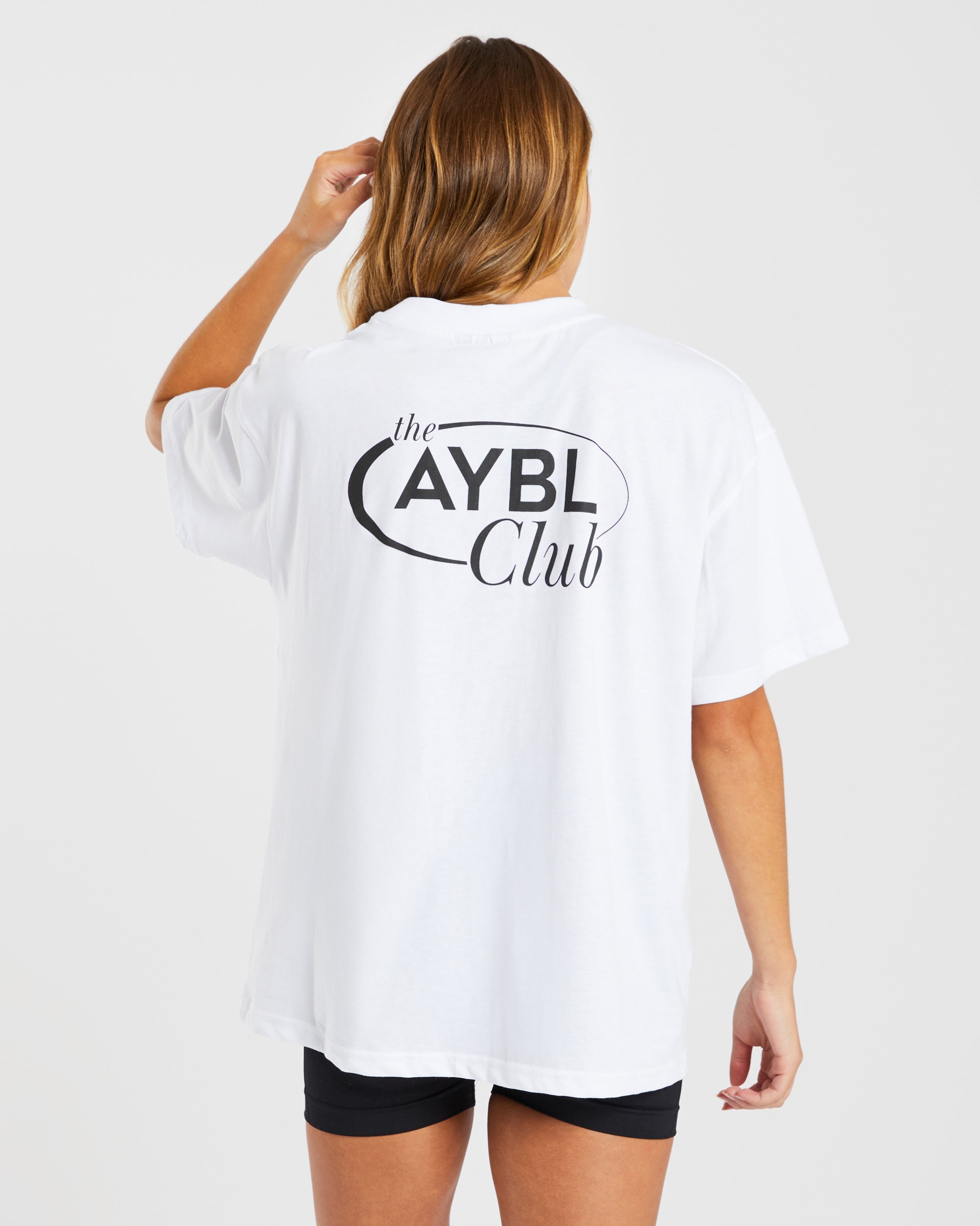 AYBL Club Oversized T Shirt - Weiß