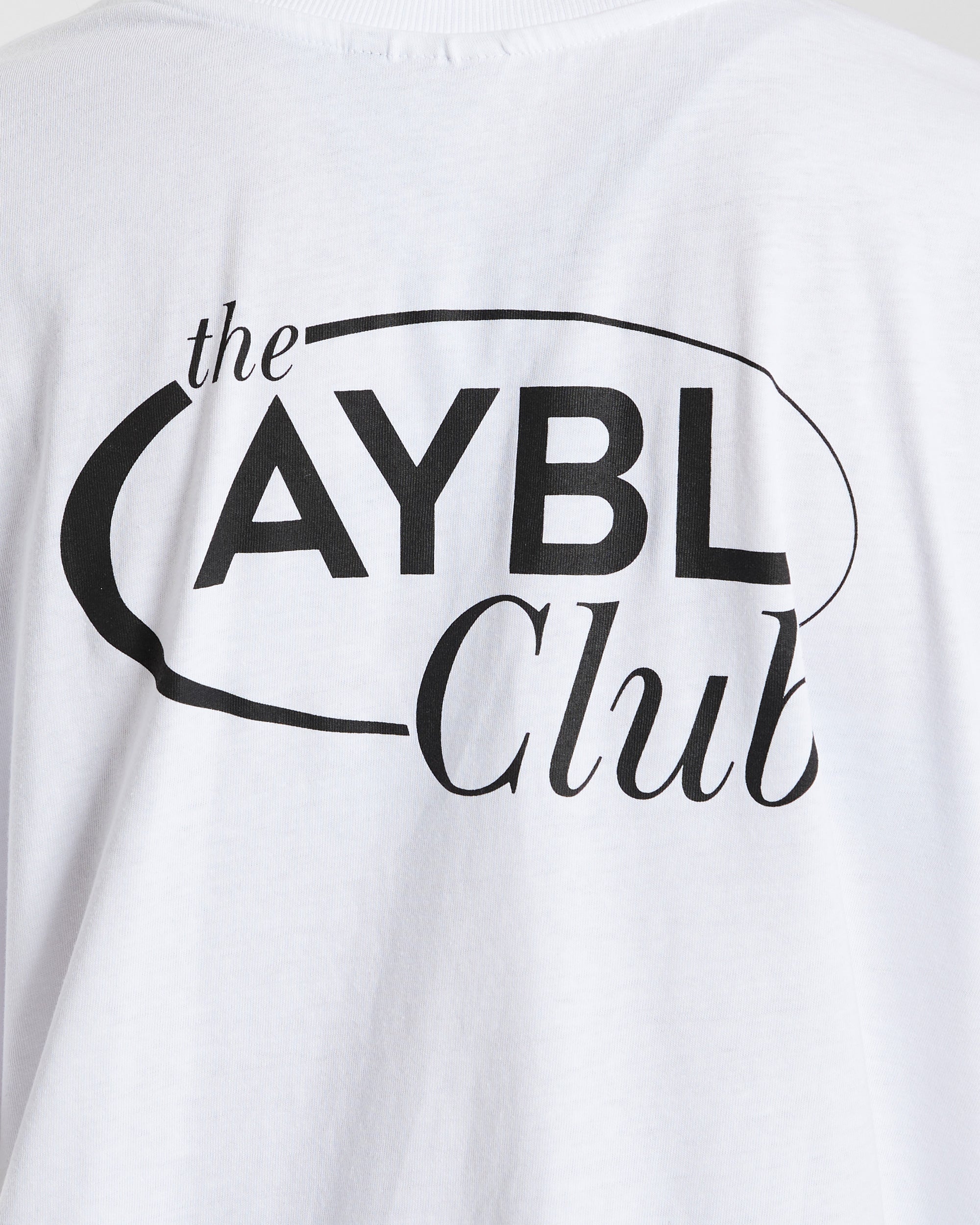 AYBL Club Oversized T Shirt - Weiß