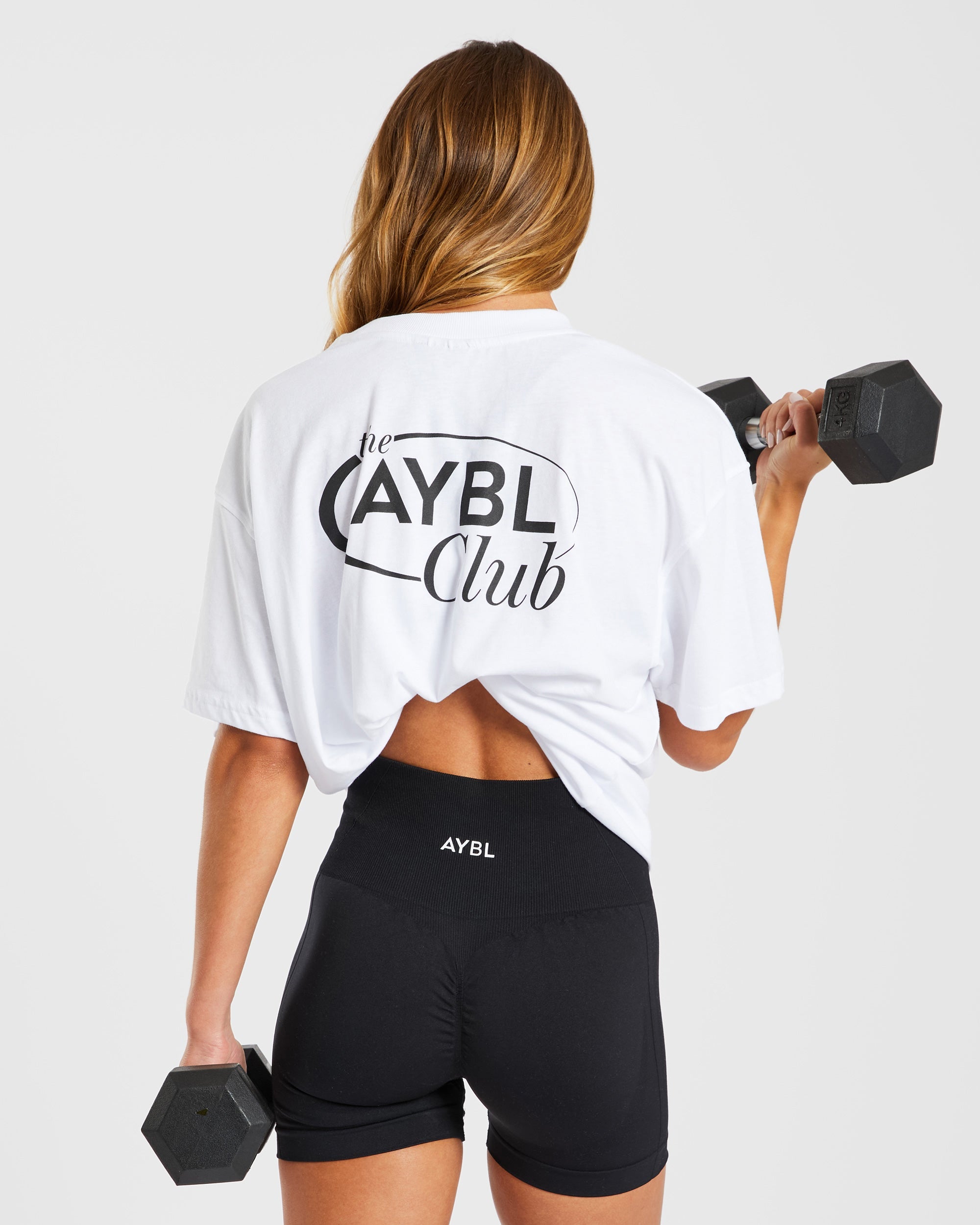 AYBL Club Oversized T Shirt - Weiß