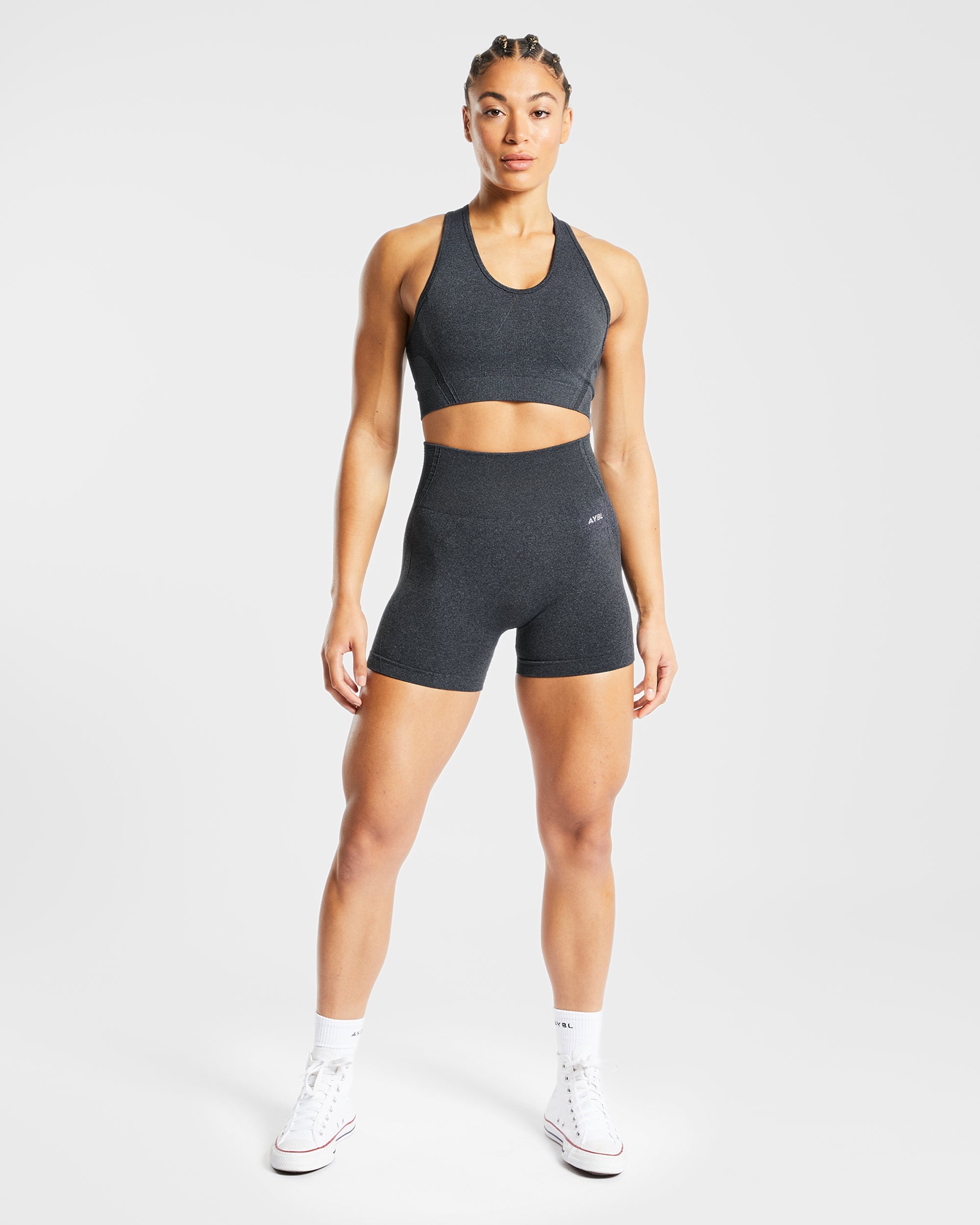 Balance V2 Seamless Shorts - Speckle Schwarz