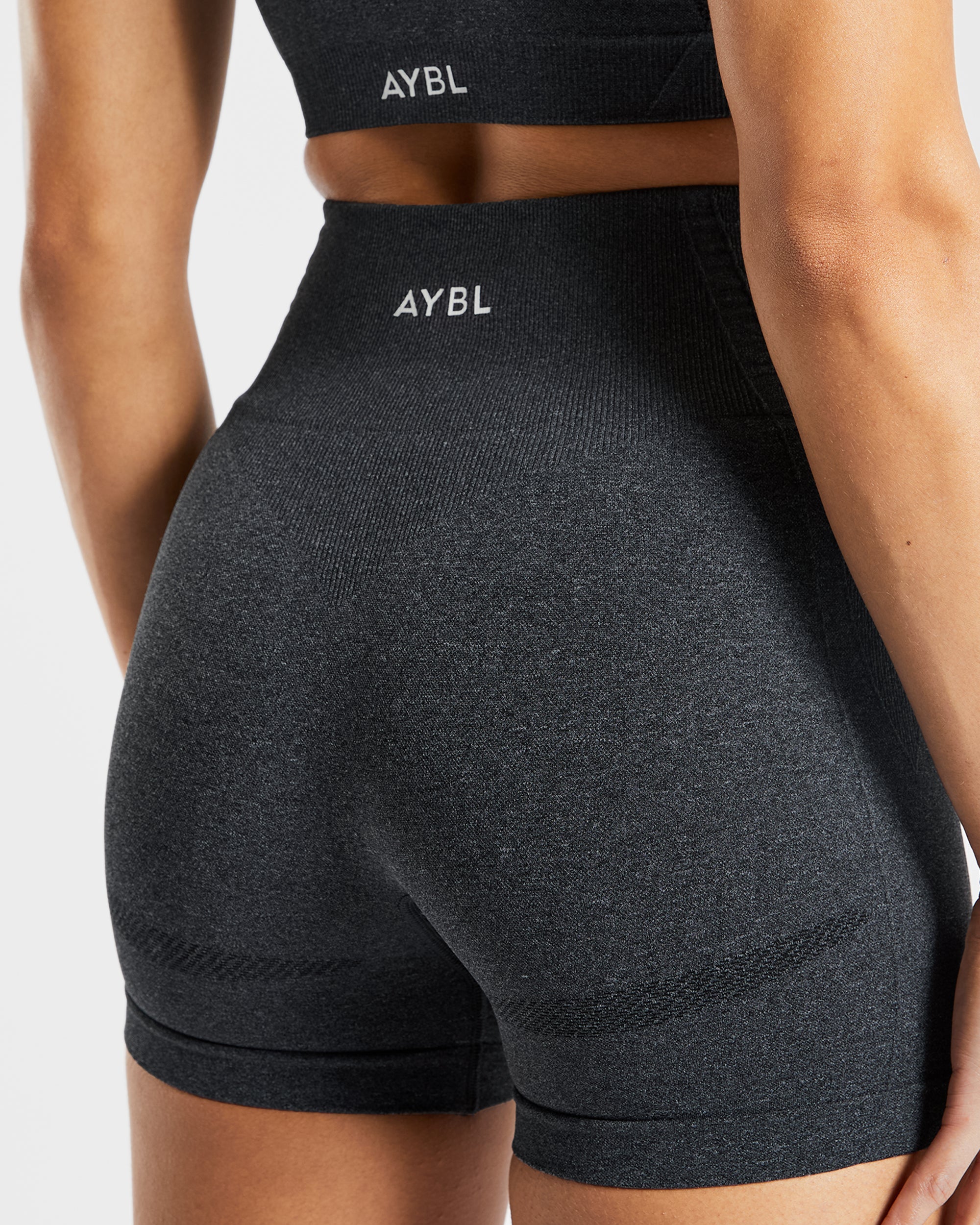 Balance V2 Seamless Shorts - Speckle Schwarz