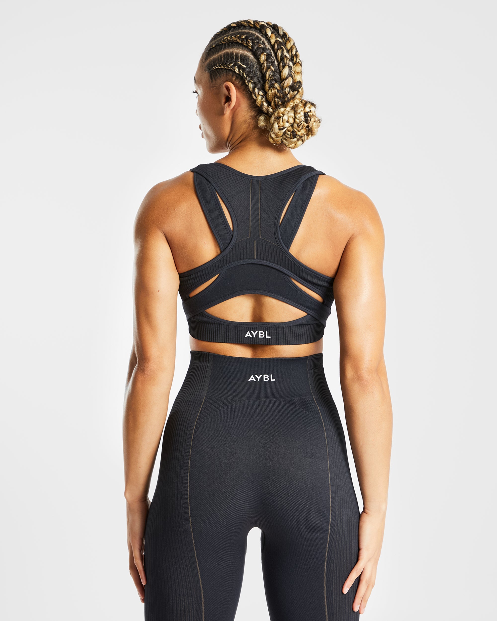 Reflex Seamless Sports Bra - Schwarz