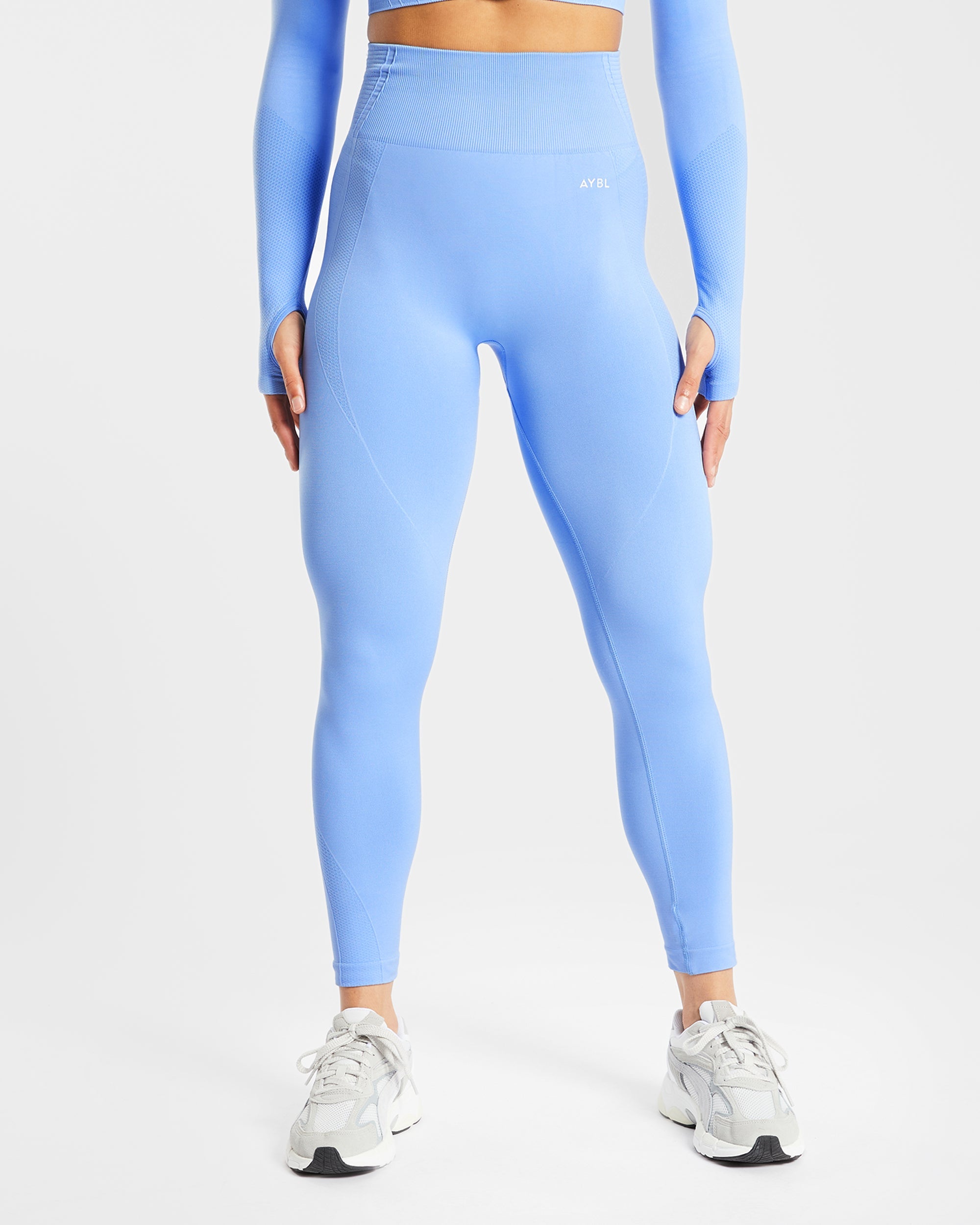 Balance V2 Seamless Leggings - Chambray Blau