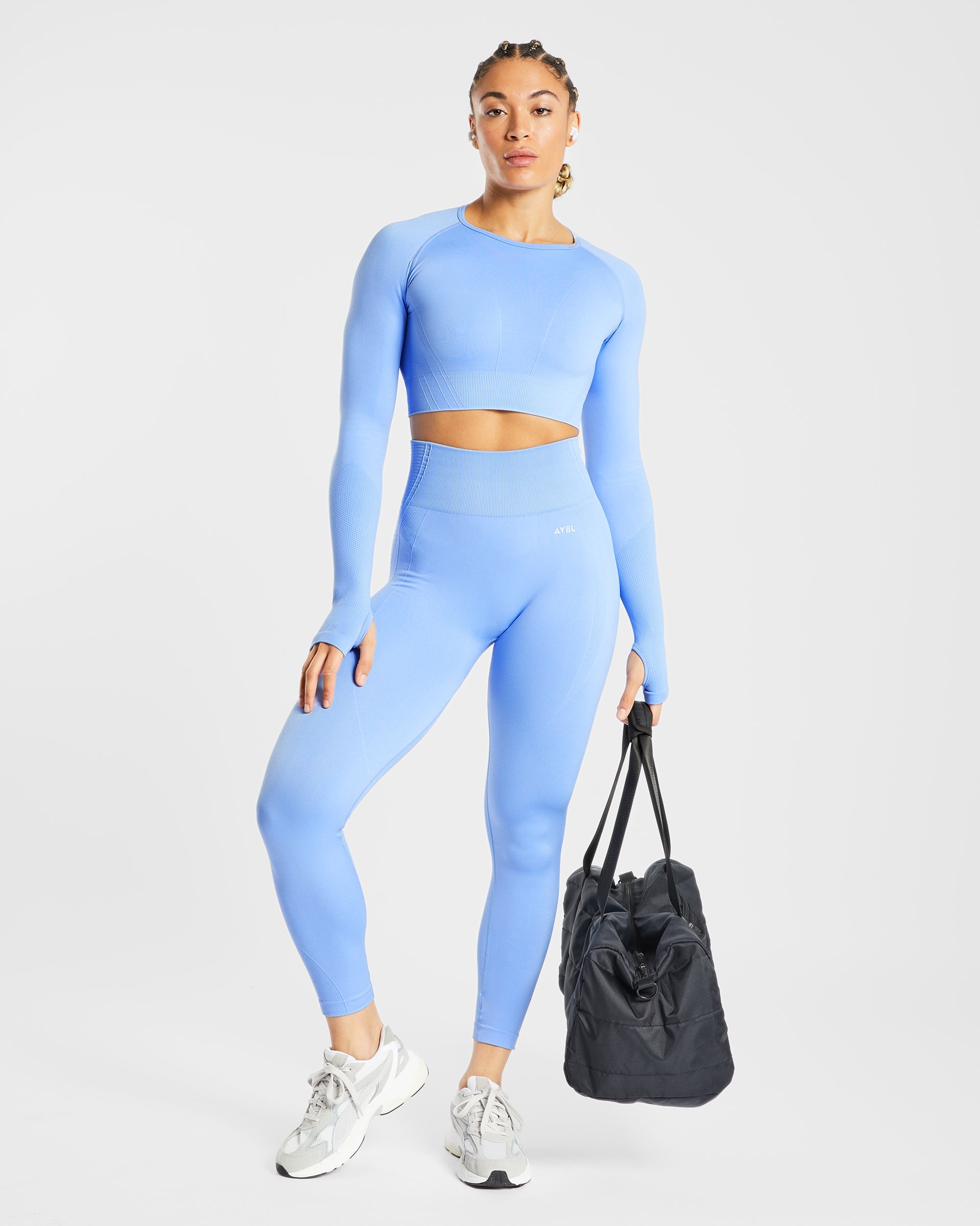 Balance V2 Seamless Leggings - Chambray Blau