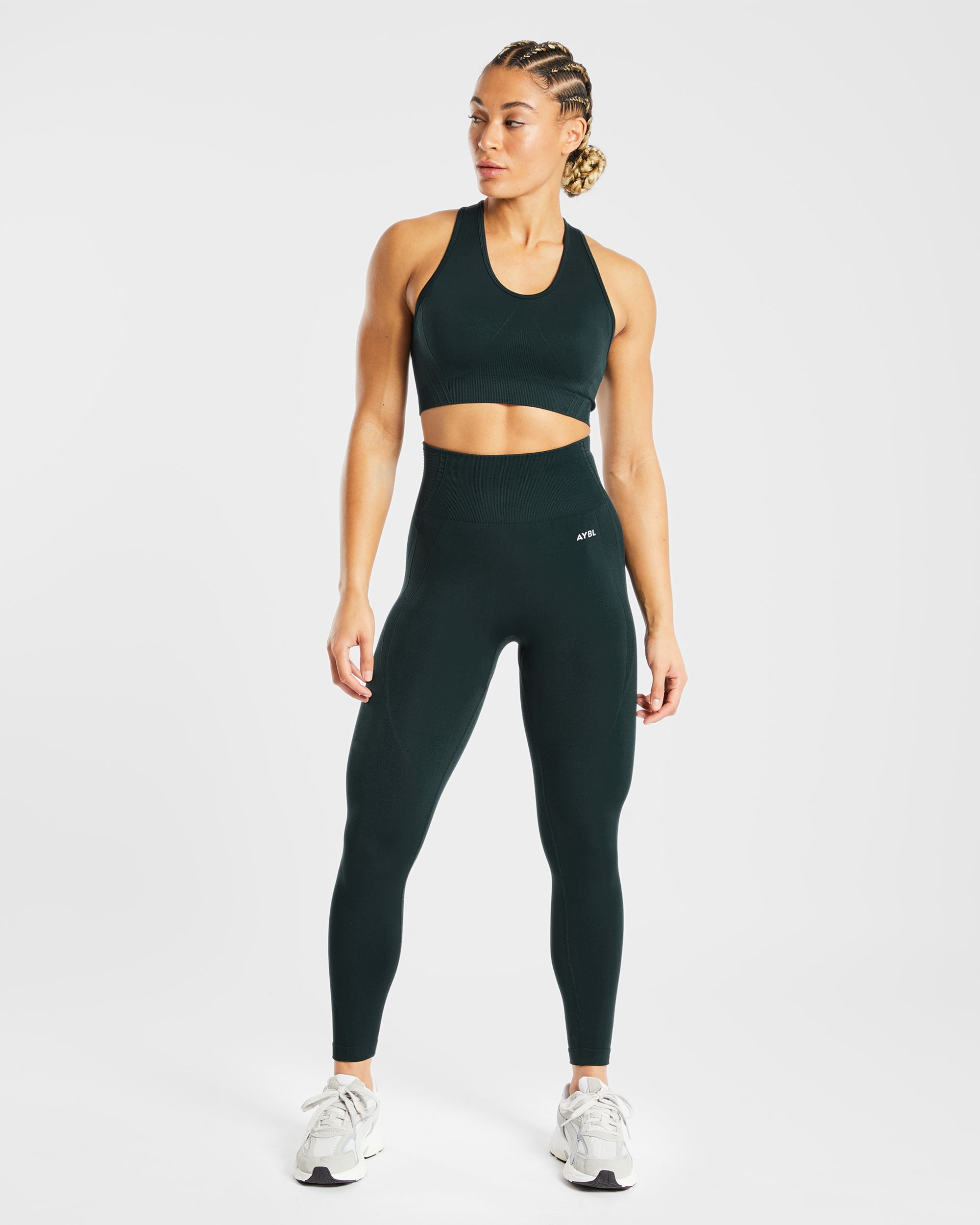 Balance V2 Seamless Sports Bra - Forest Grün