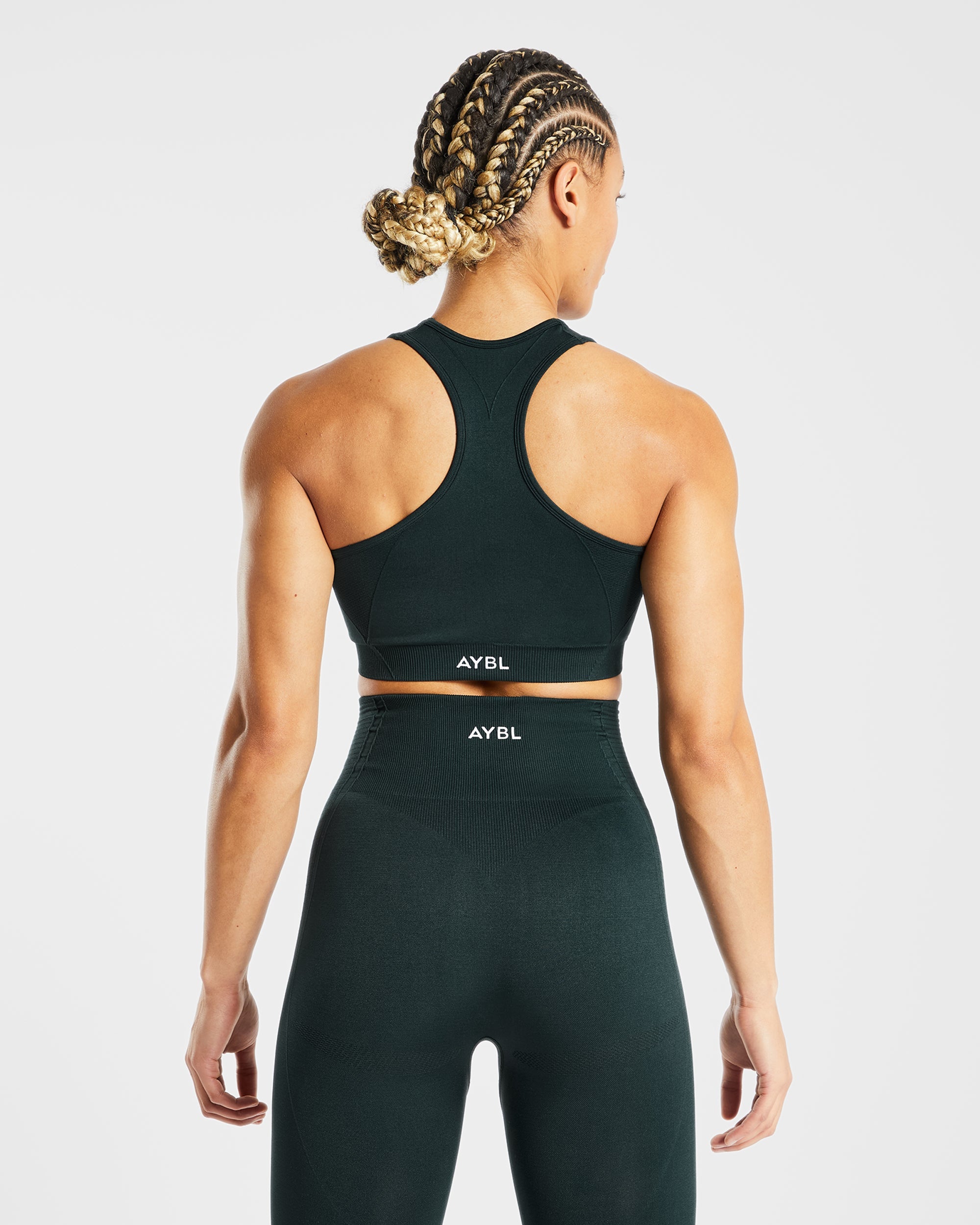 Balance V2 Seamless Sports Bra - Forest Grün