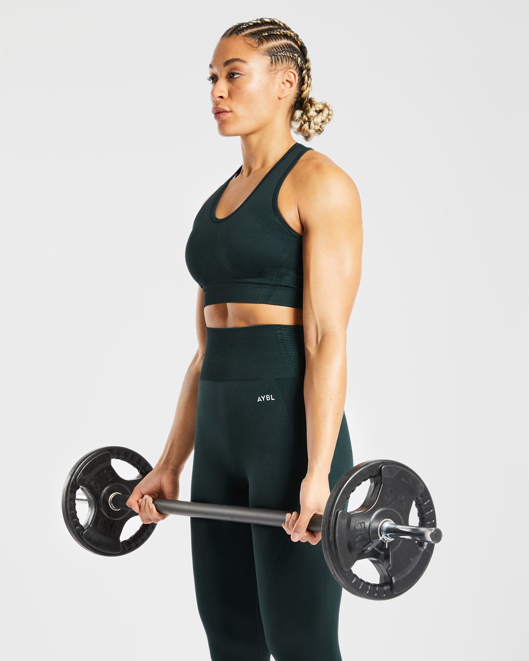 Balance V2 Seamless Sports Bra - Forest Grün