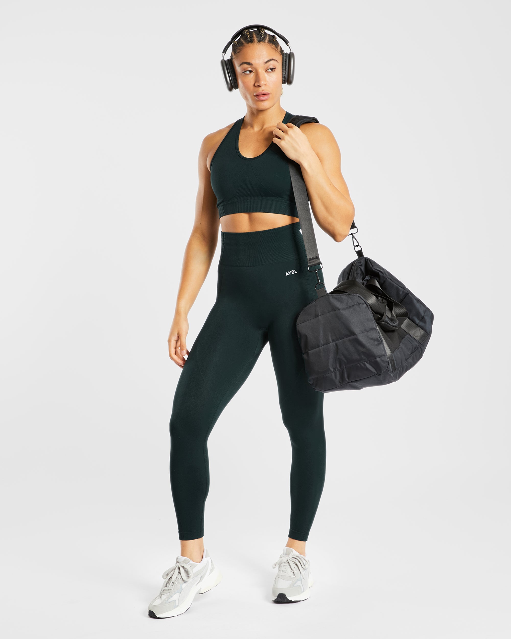 Balance V2 Seamless Sports Bra - Forest Grün