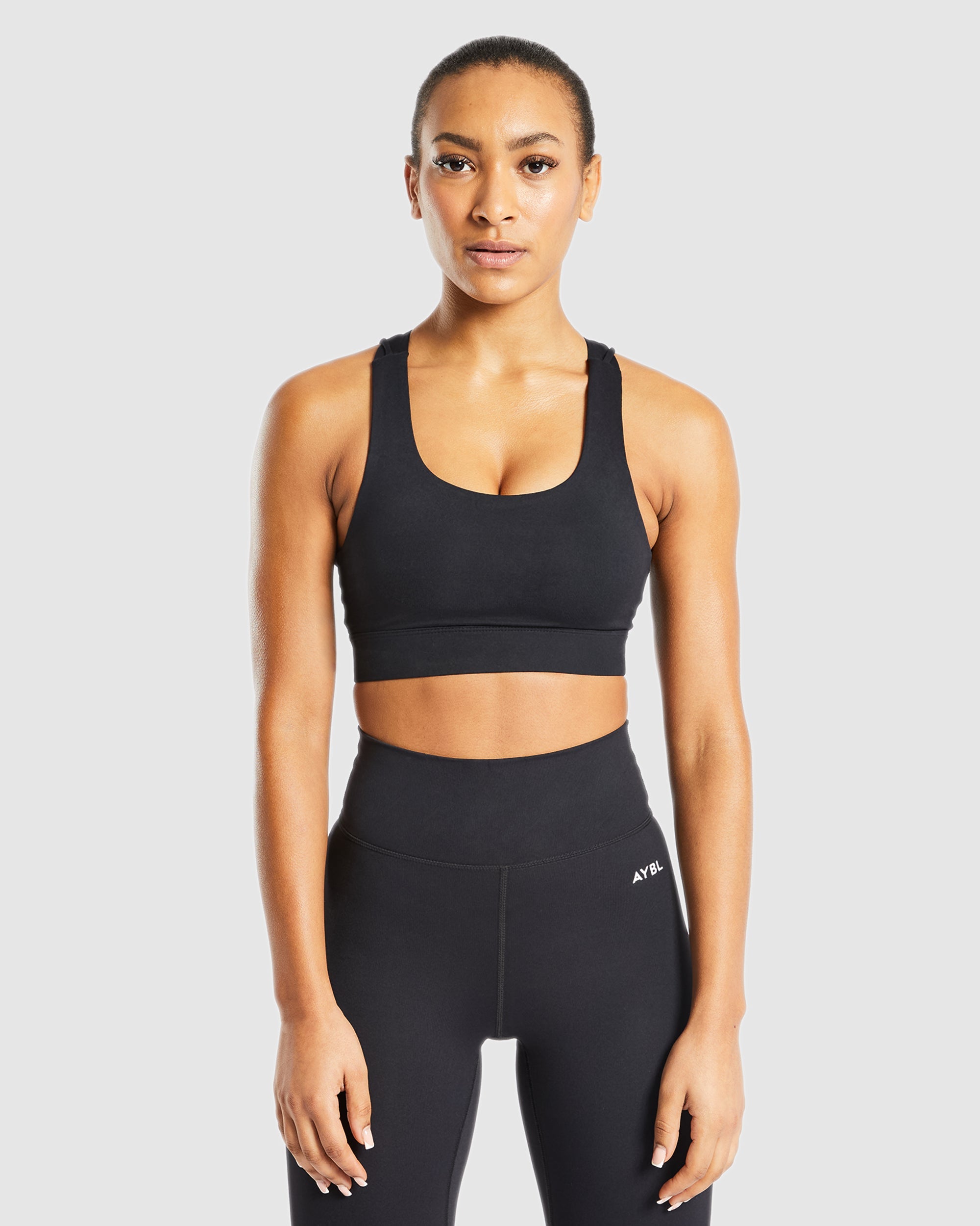 Core Sports Bra - Schwarz
