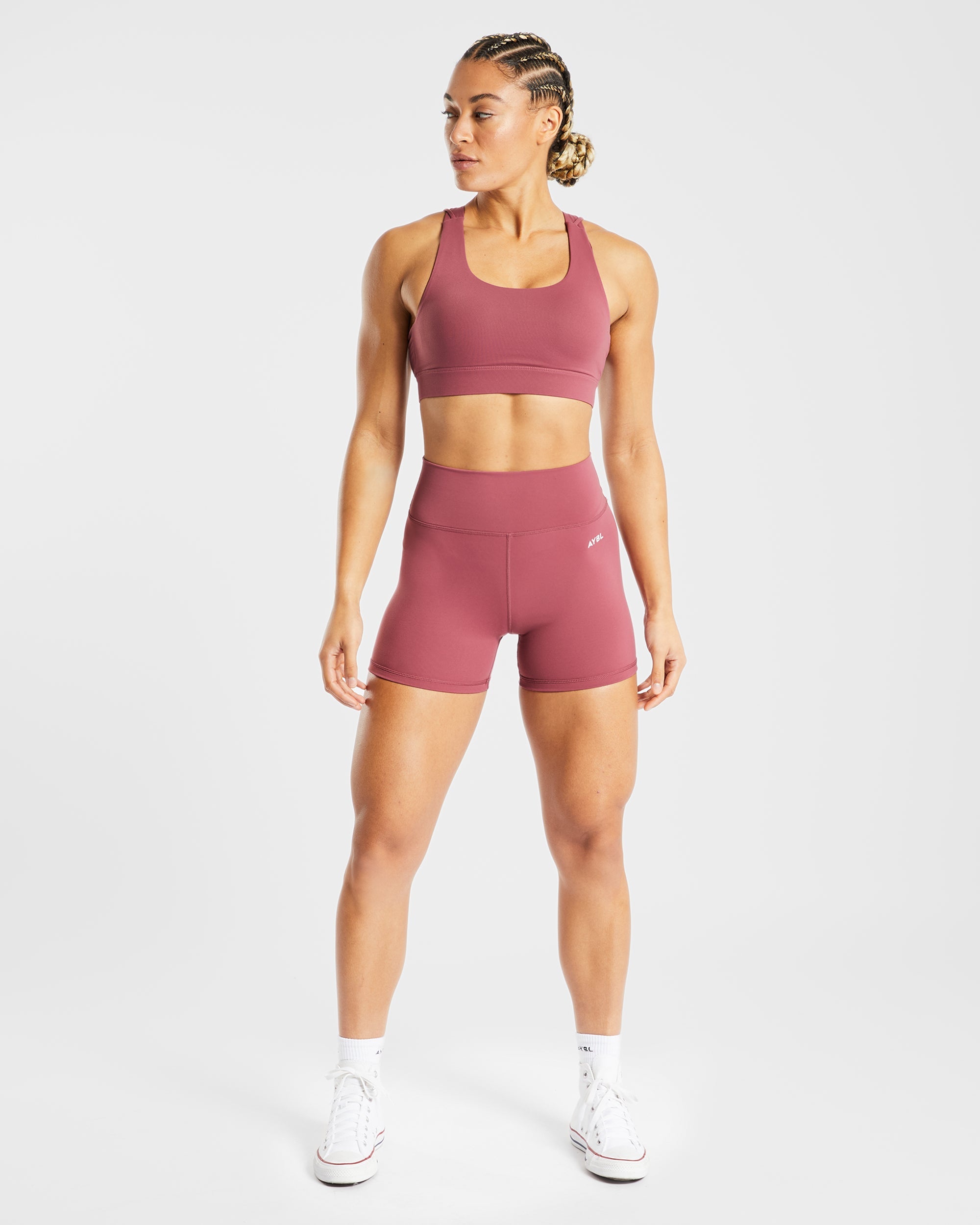 Core Sports Bra - Brick Rot