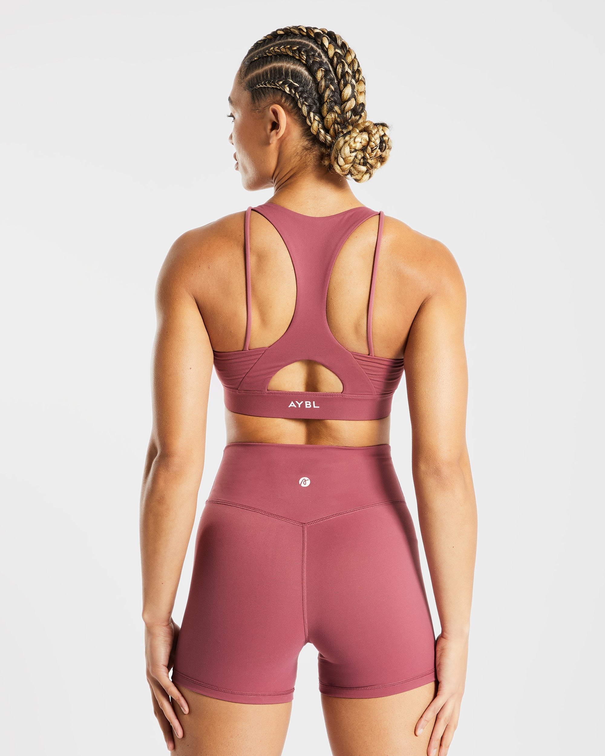 Core Sports Bra - Brick Rot