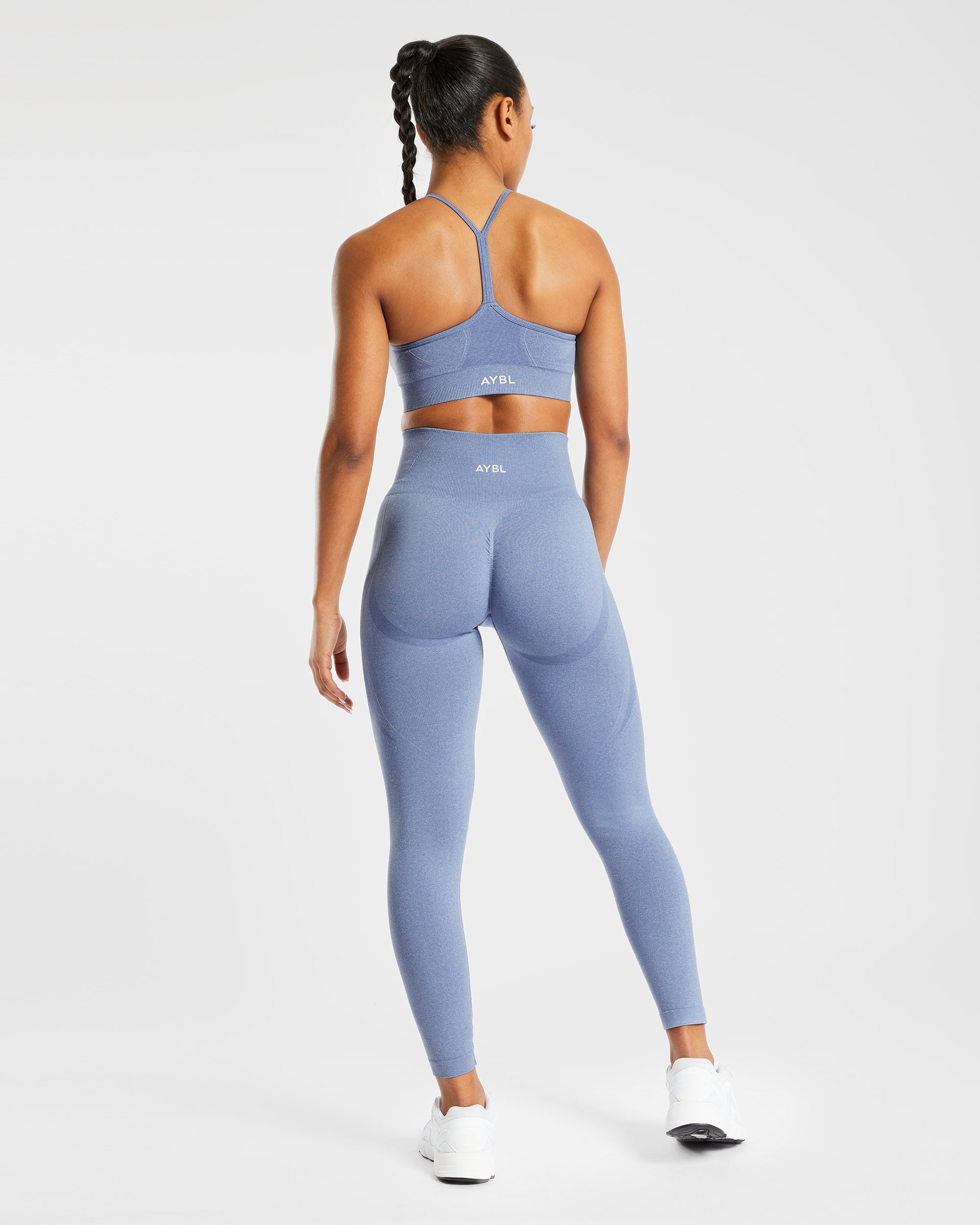 Empower Seamless Leggings - Blau Marl