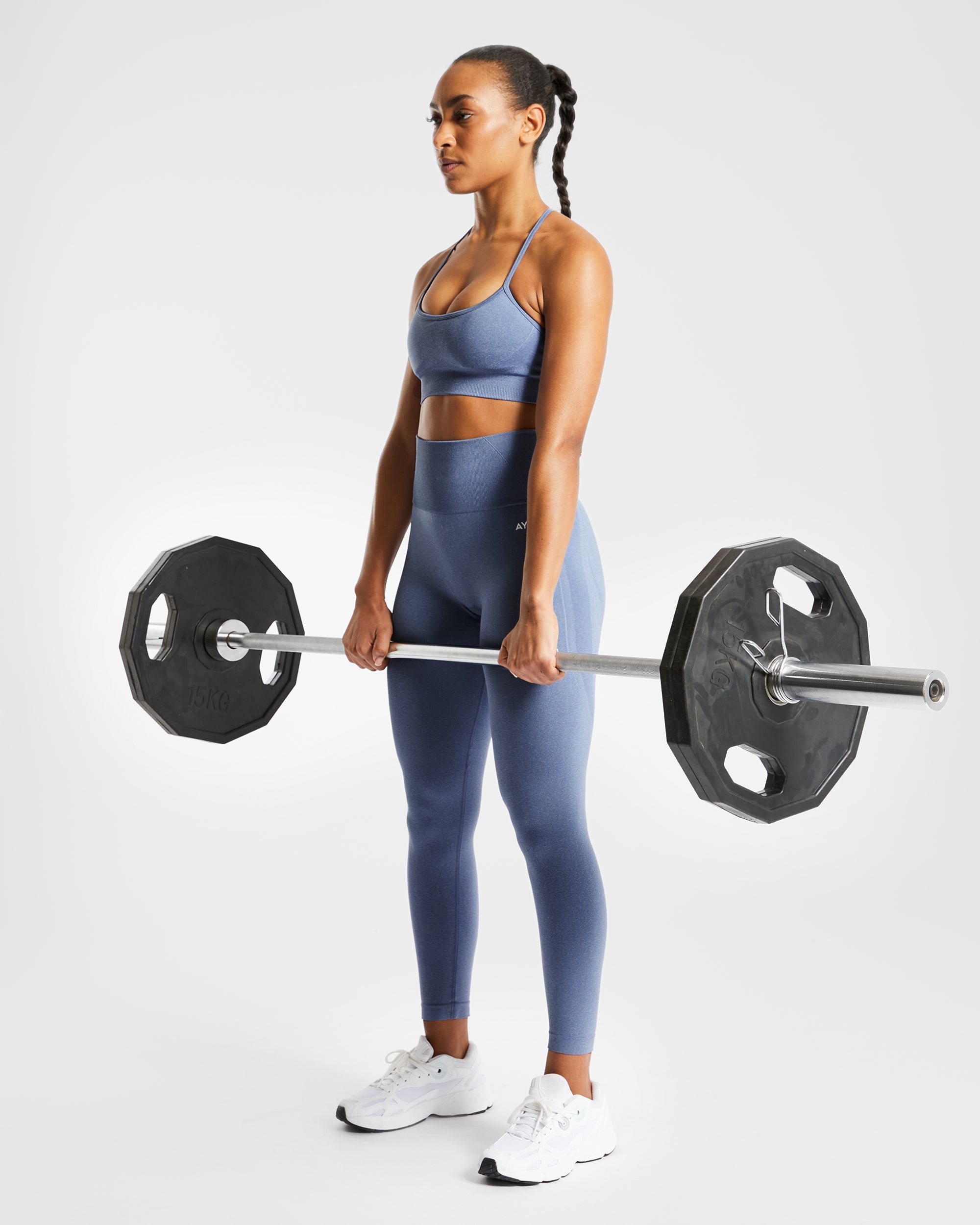 Empower Seamless Leggings - Blau Marl