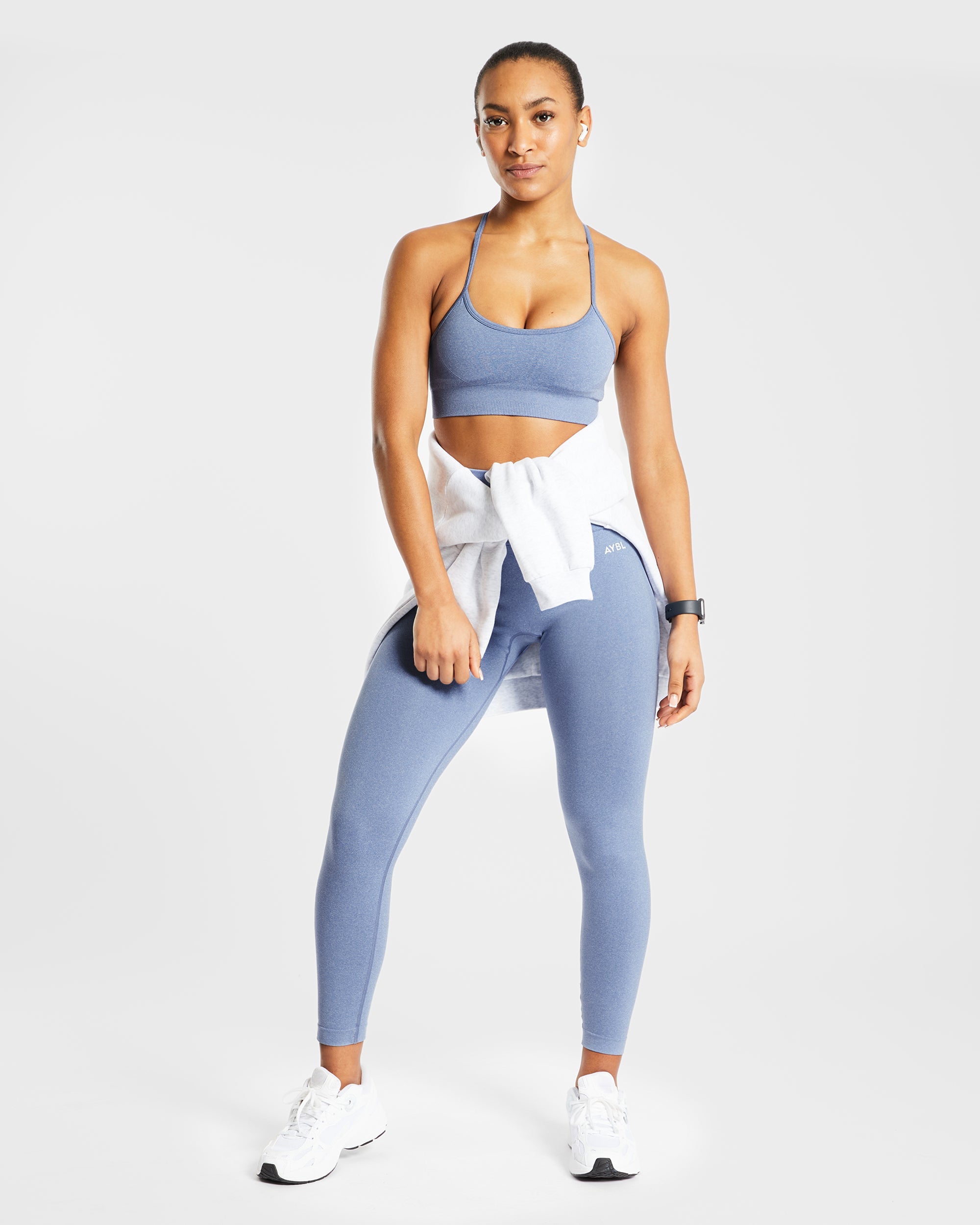 Empower Seamless Leggings - Blau Marl