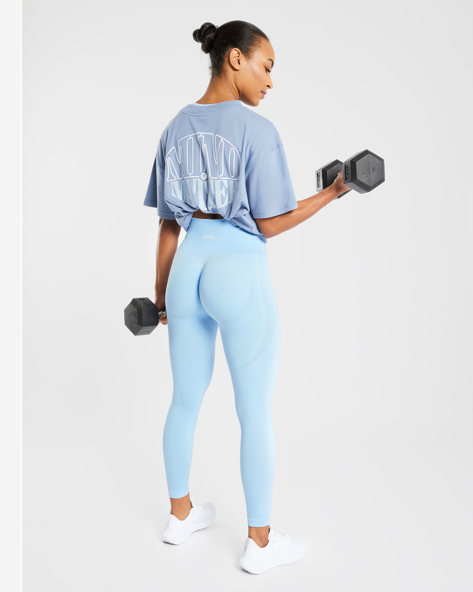 Empower Seamless Leggings - Sky Blau