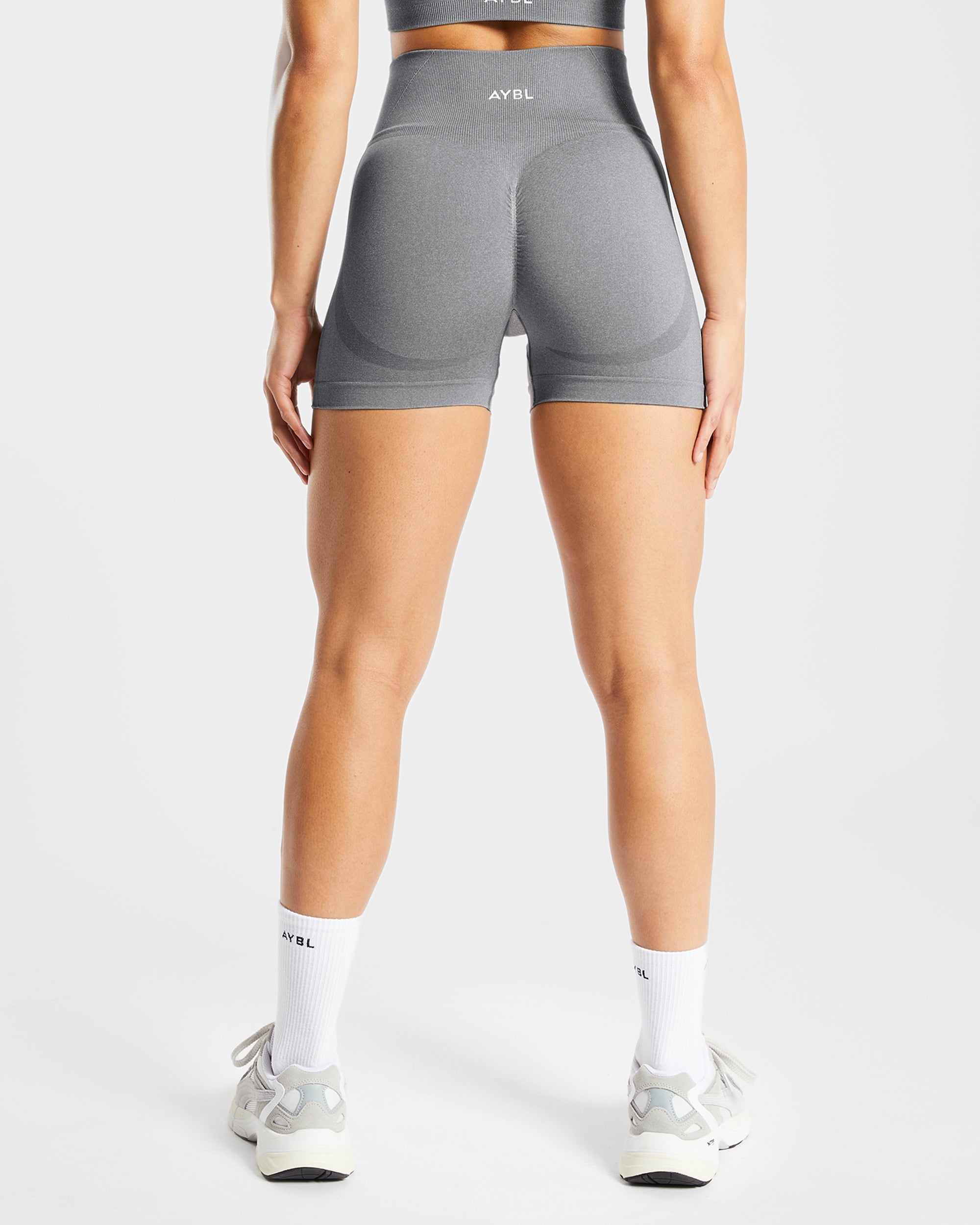 Empower Seamless Shorts - Grau Marl