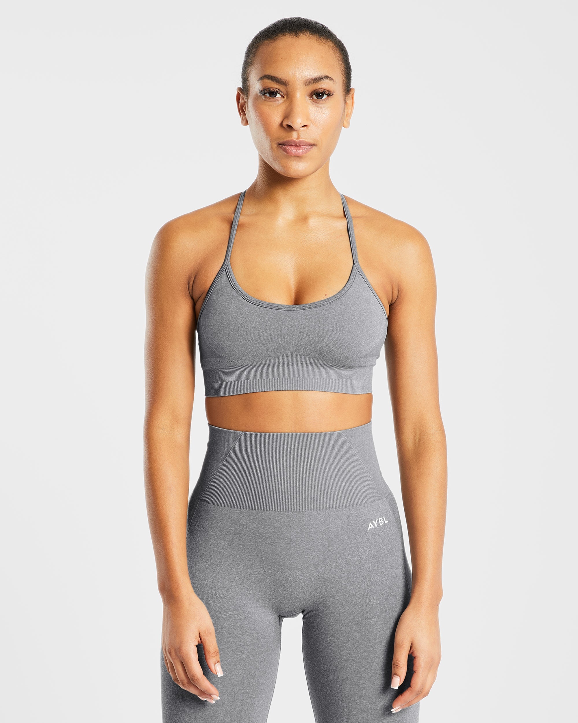 Empower Seamless Sports Bra - Grau Marl