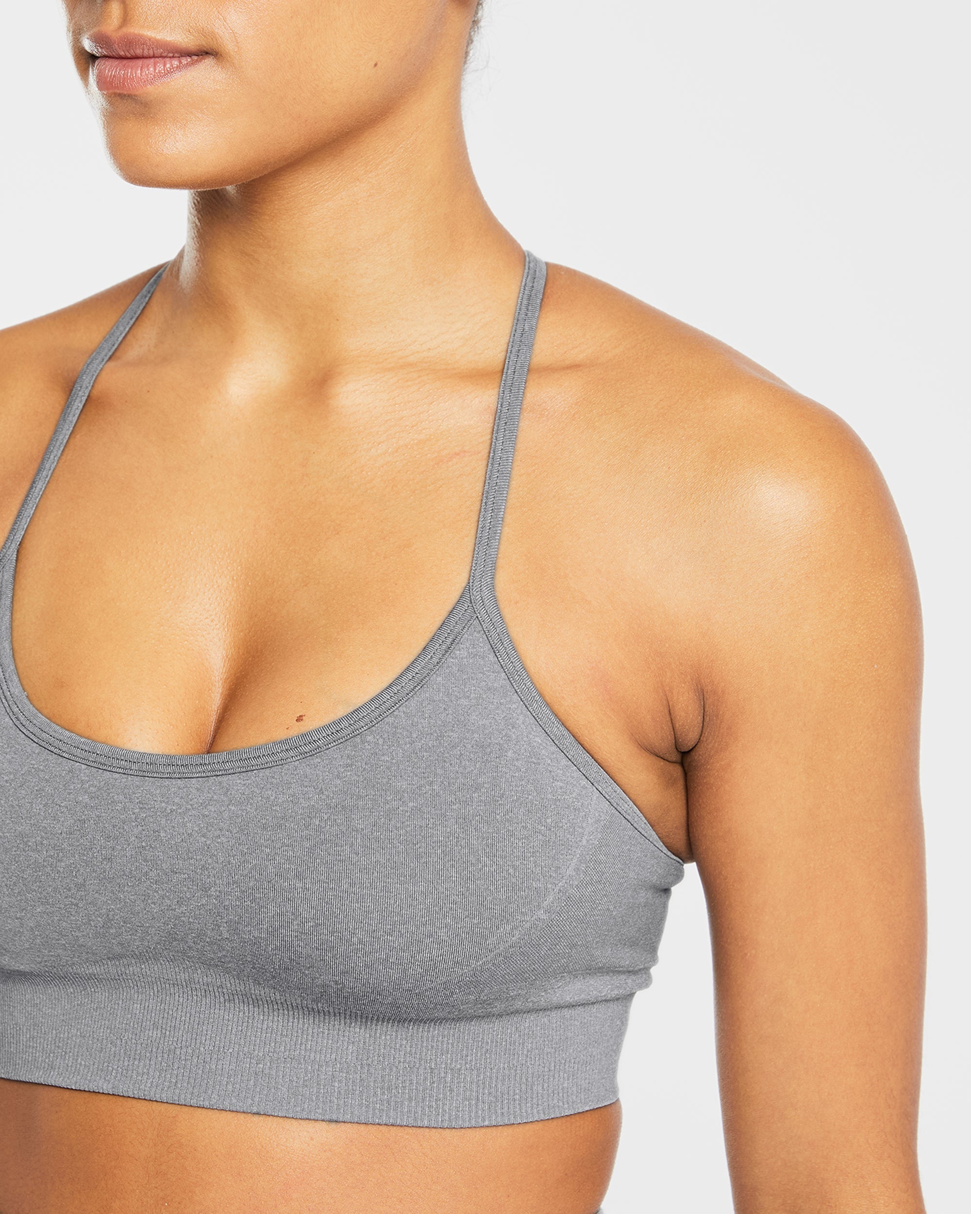 Empower Seamless Sports Bra - Grau Marl