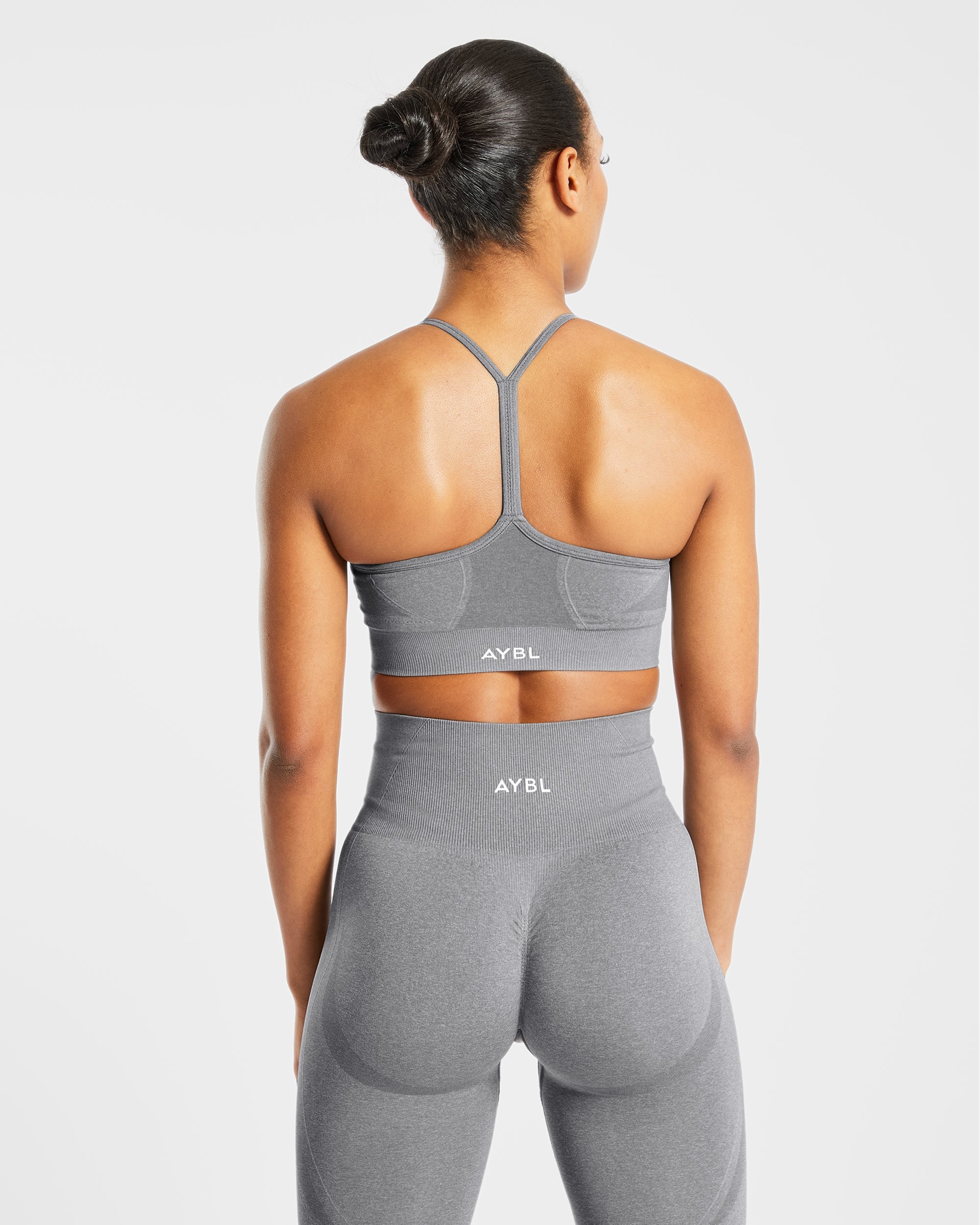 Empower Seamless Sports Bra - Grau Marl