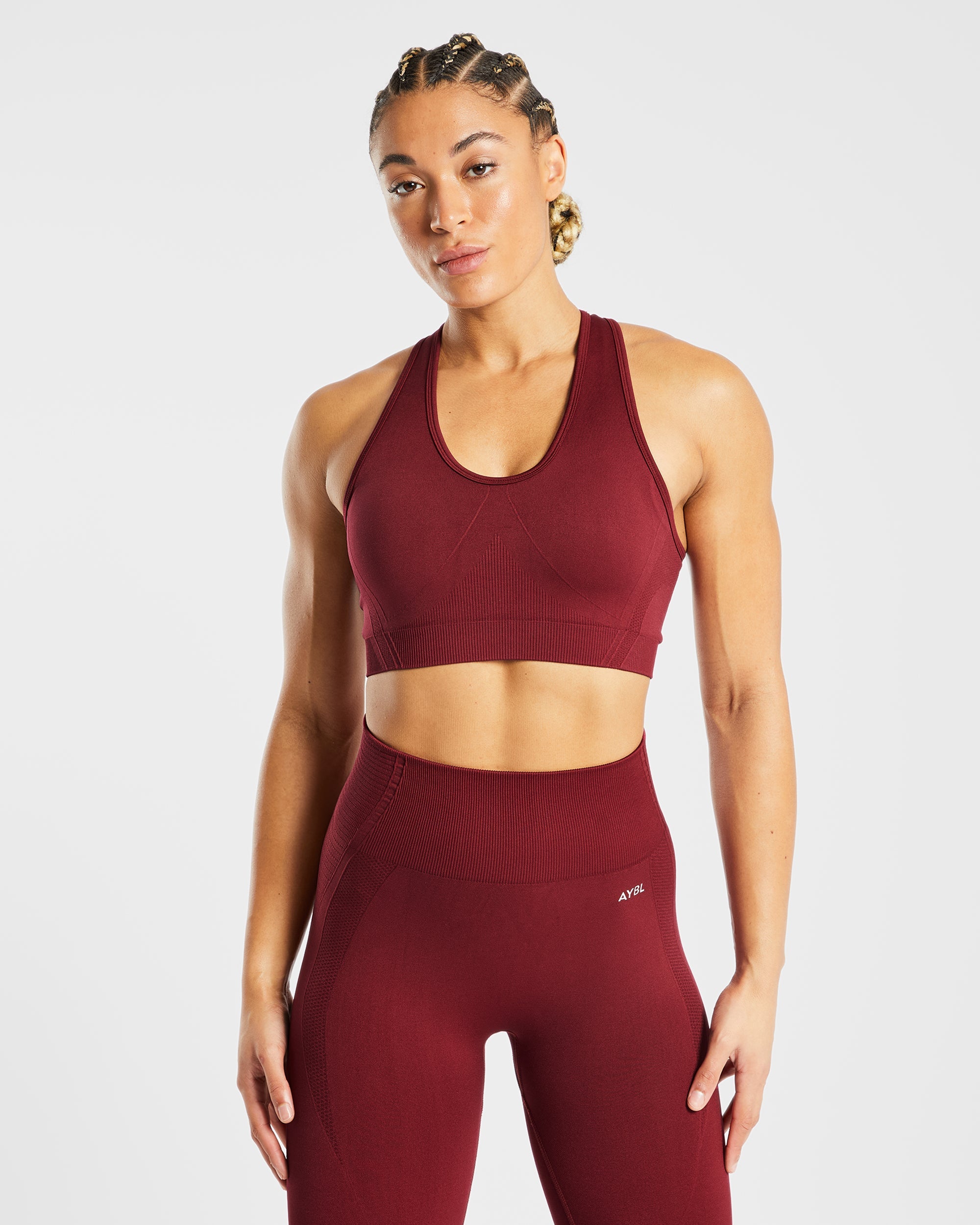 Balance V2 Seamless Sports Bra - Rumba Rot