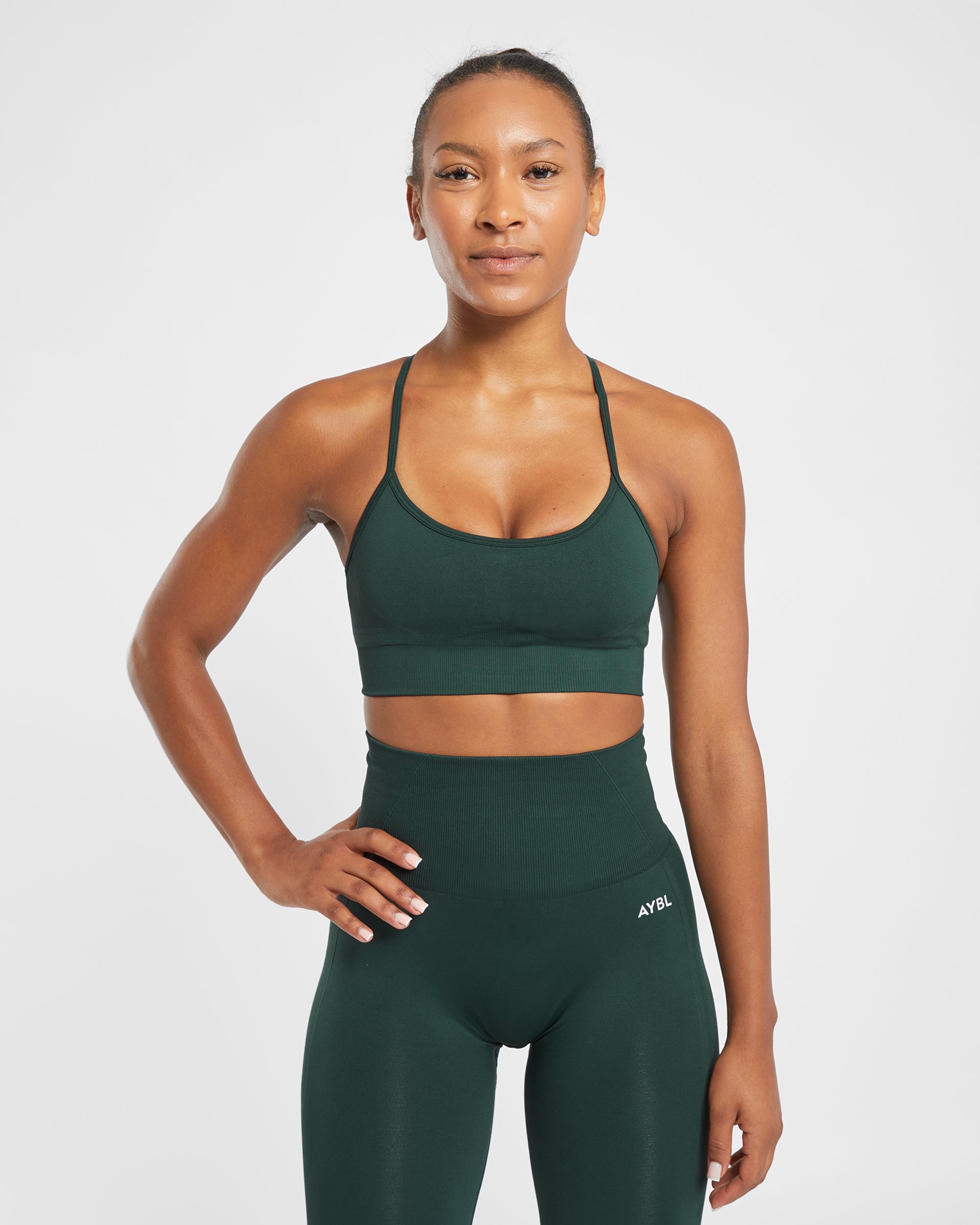 Empower Seamless Sports Bra - Dark Grün