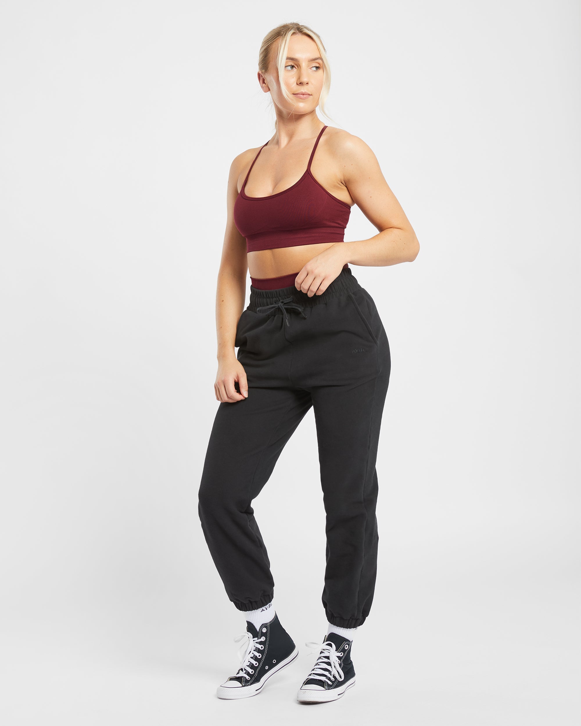 Empower Seamless Sports Bra - Rot Wine