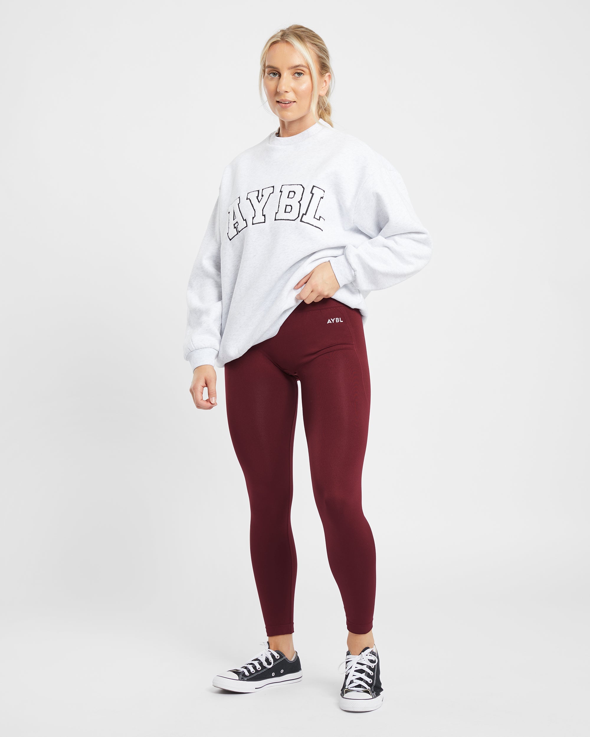 Empower Seamless Leggings - Rot Wine