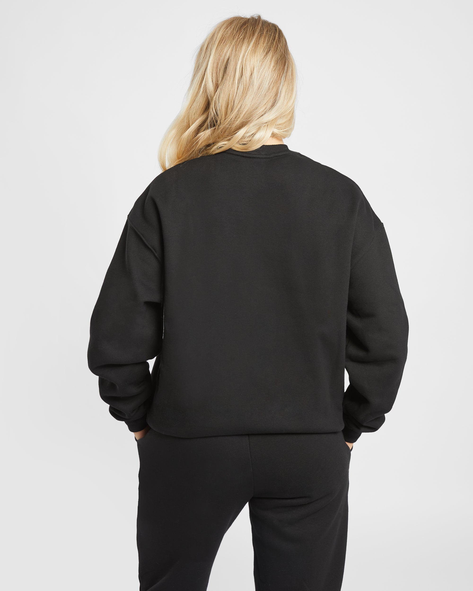 Premium Oversized Sweatshirt - Schwarz