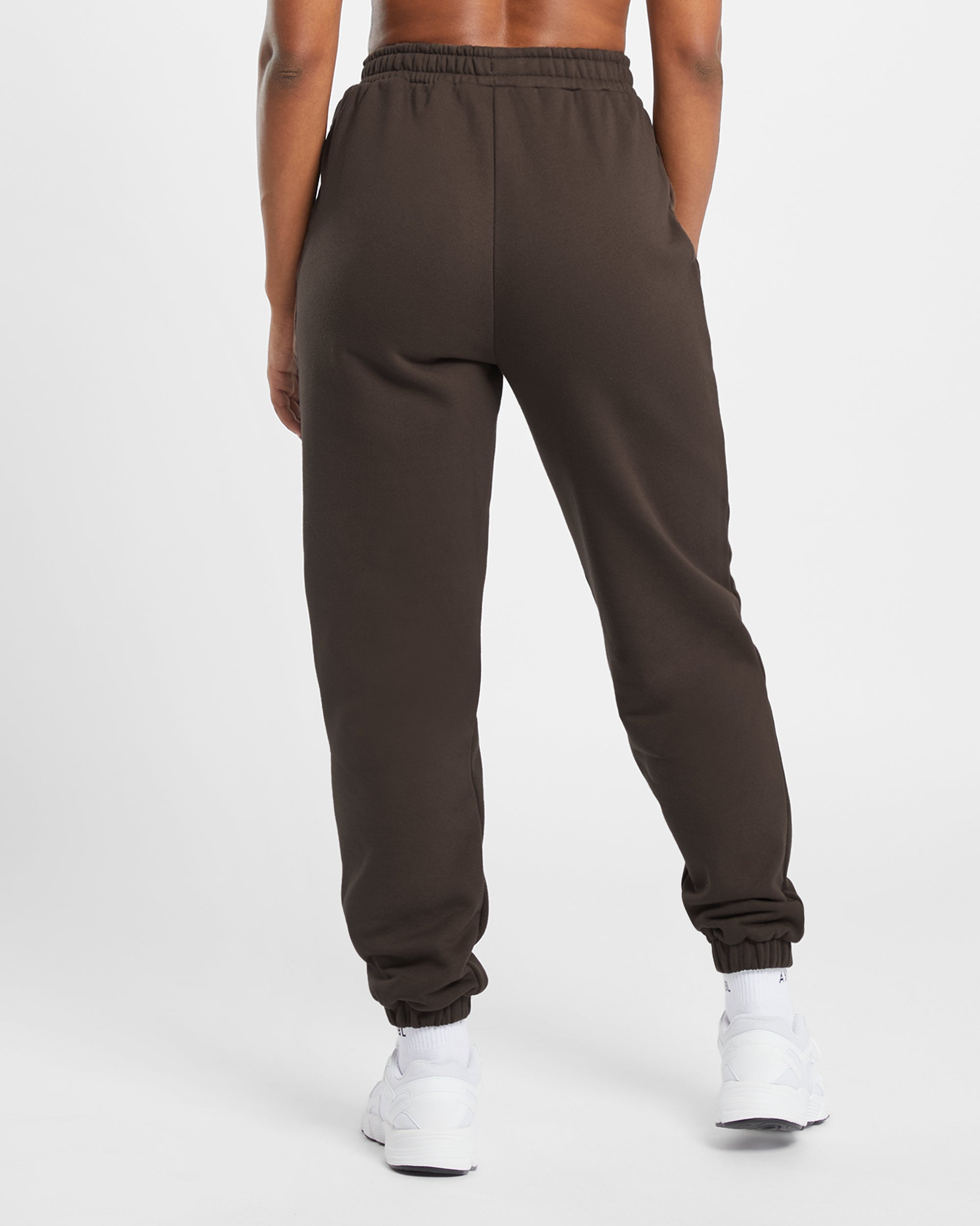 Premium Oversized Joggers - Coffee Braun