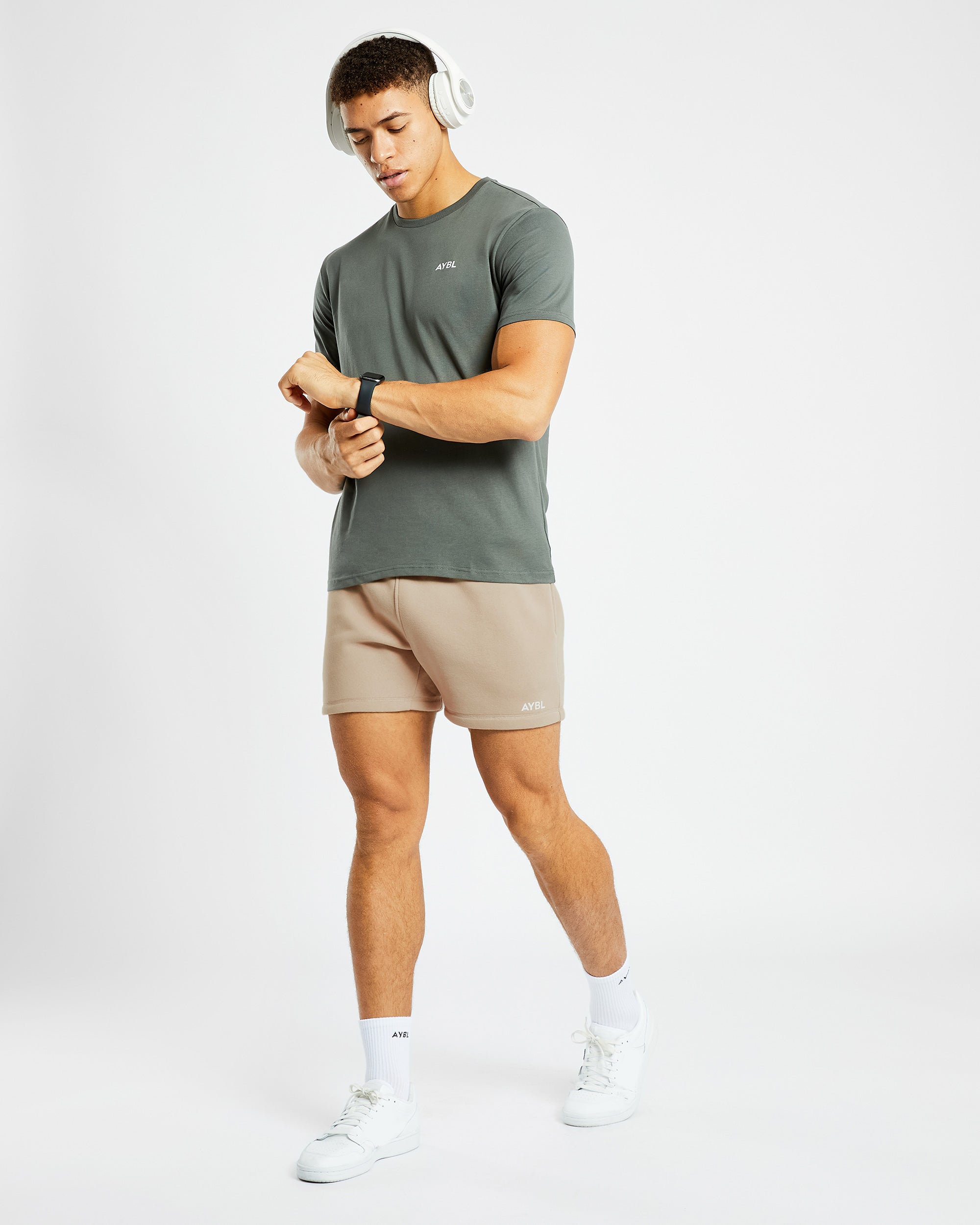 Essential 5" Shorts - Mocha Braun