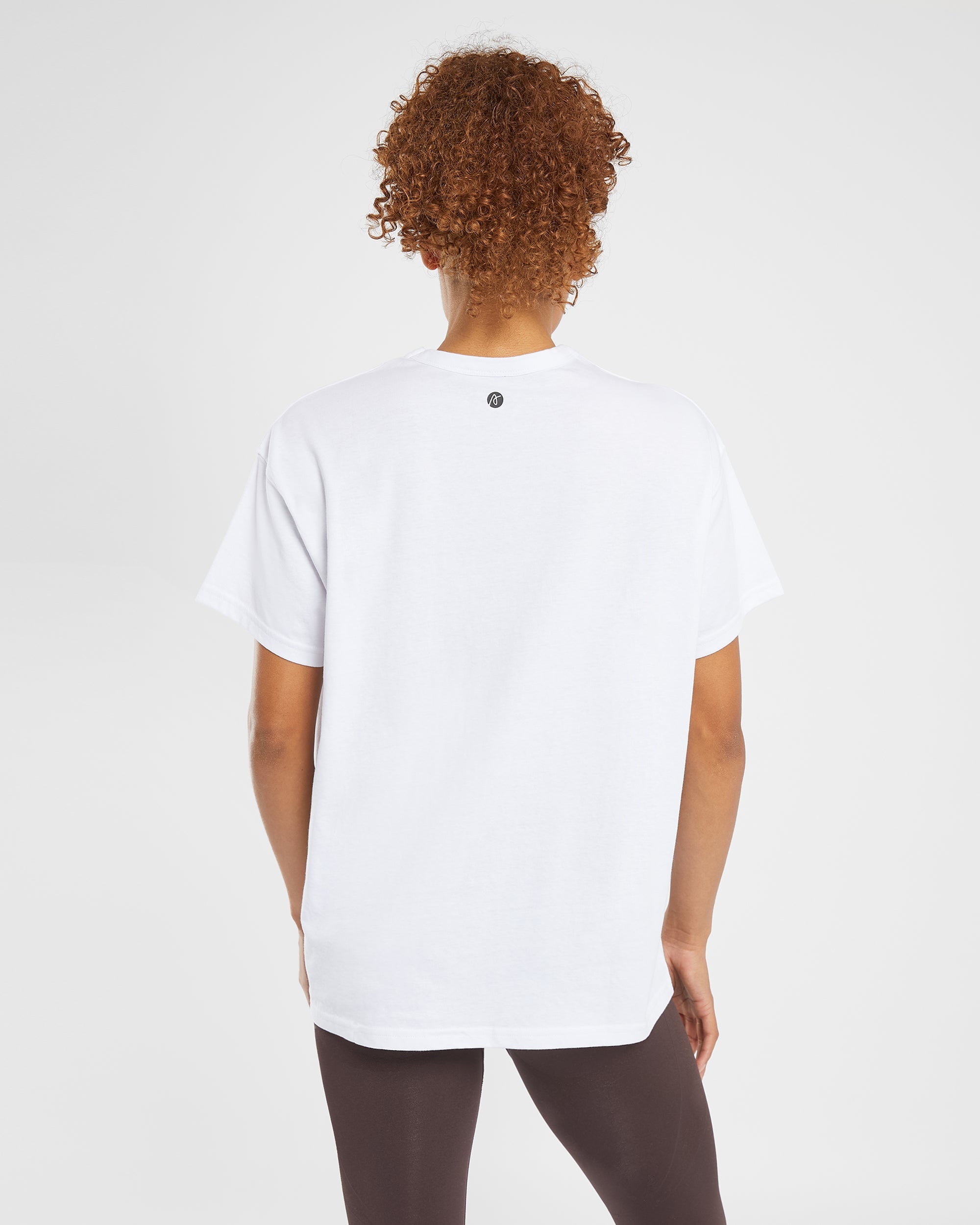 Essentials Oversized T Shirt - Weiß