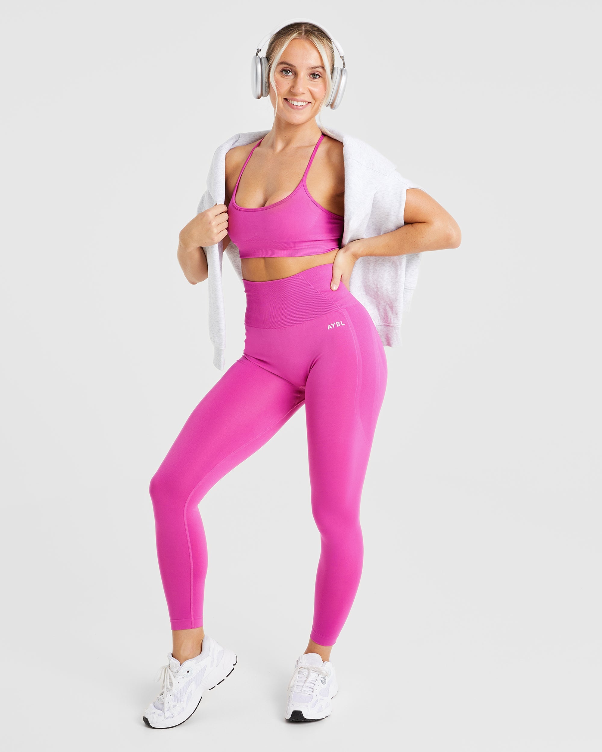 Empower Seamless Leggings - Magenta