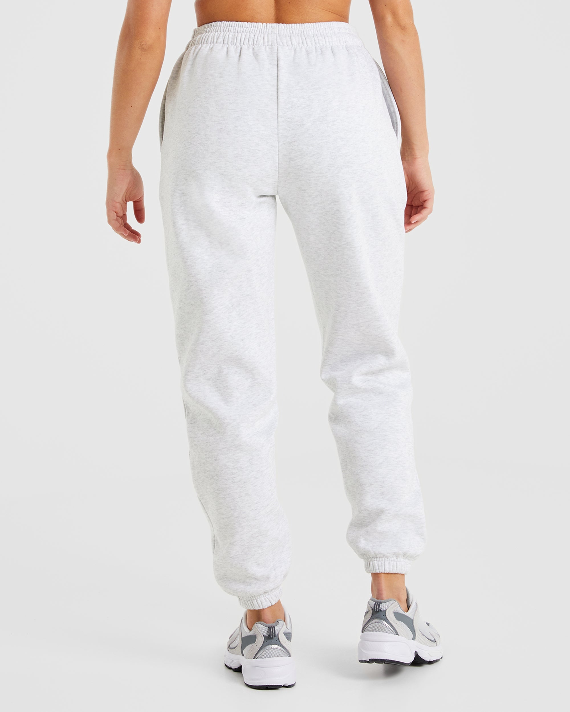 Premium Oversized Joggers - Heather Grau