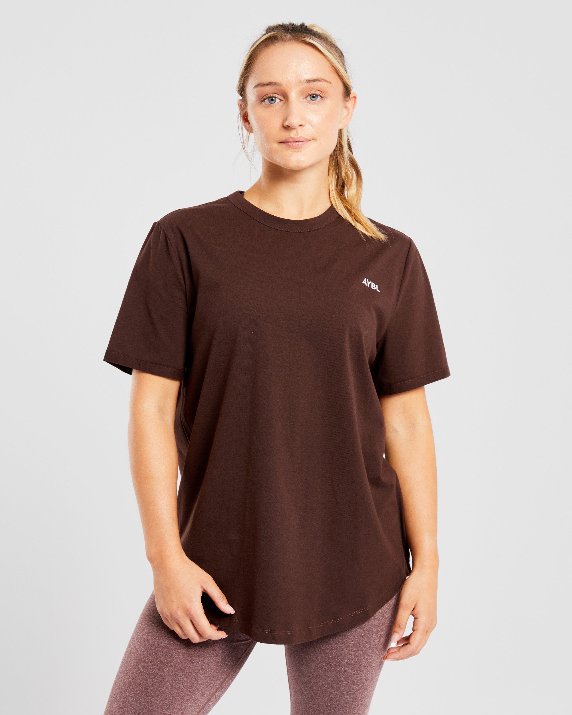 Everyday Relaxed T Shirt - Braun