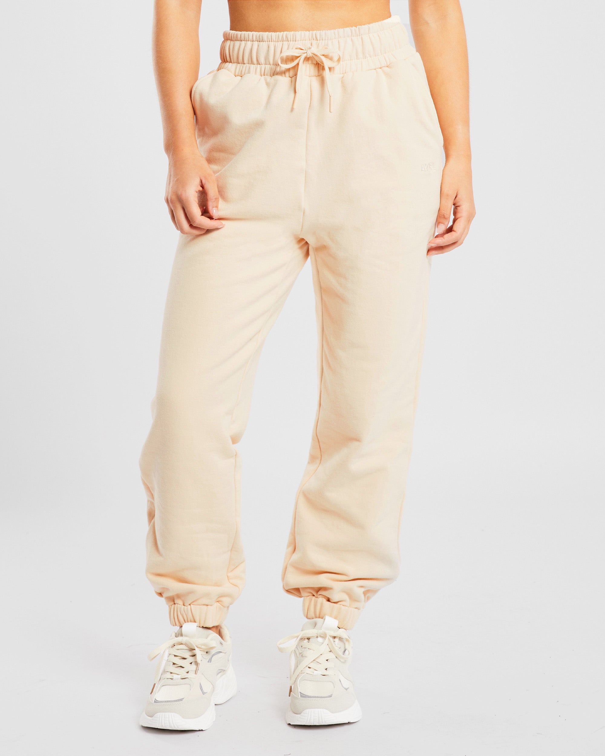 Everyday Relaxed Joggers - Cream