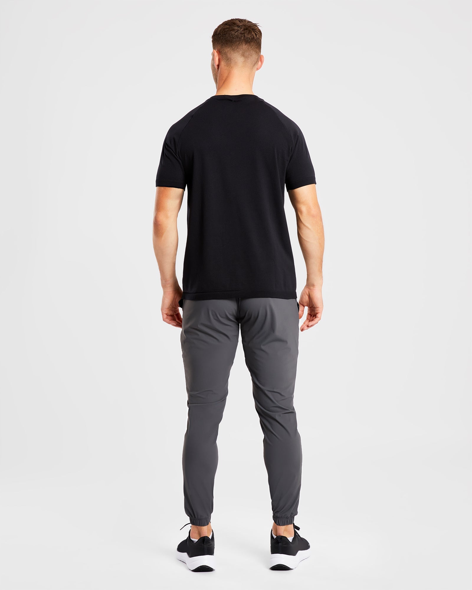 Ascend Seamless T Shirt - Schwarz