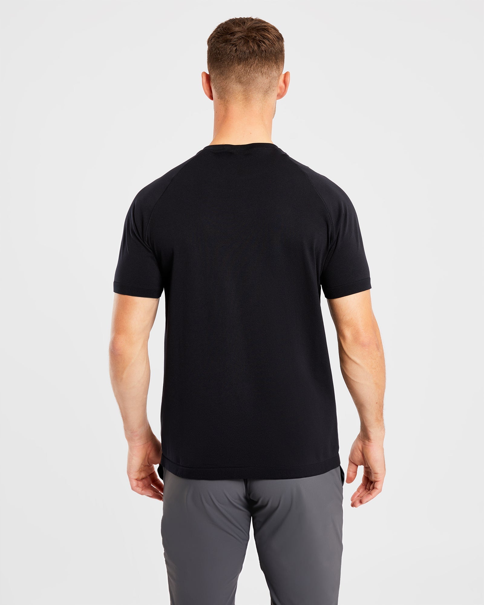 Ascend Seamless T Shirt - Schwarz