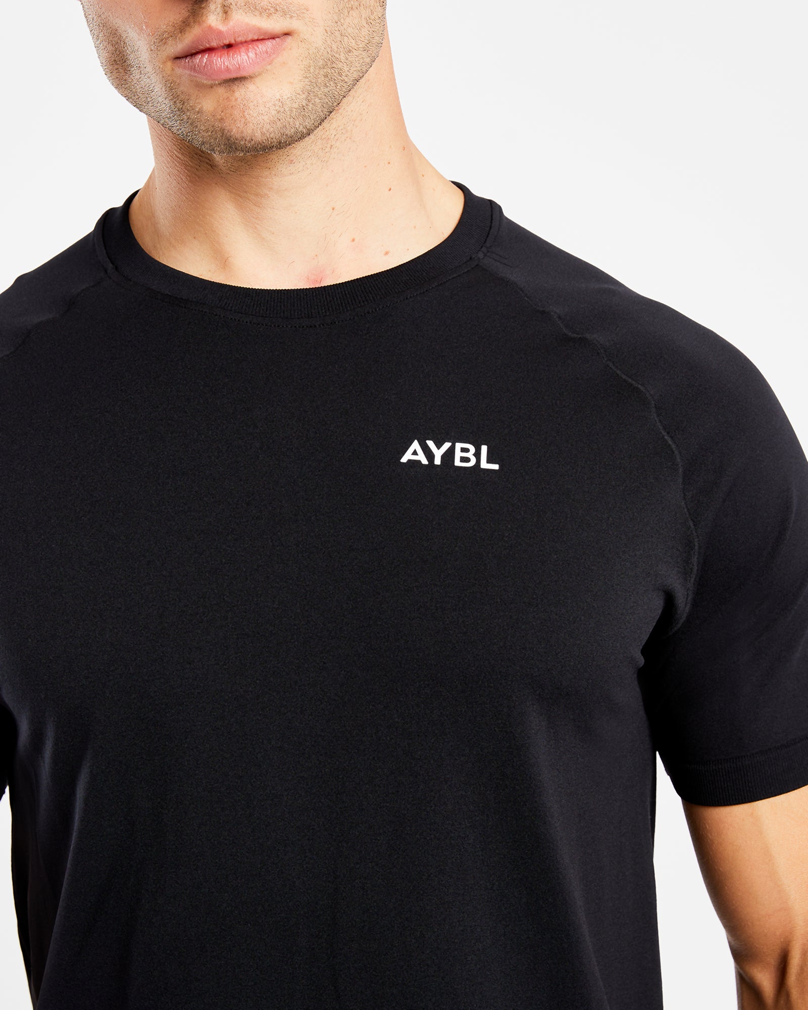 Ascend Seamless T Shirt - Schwarz