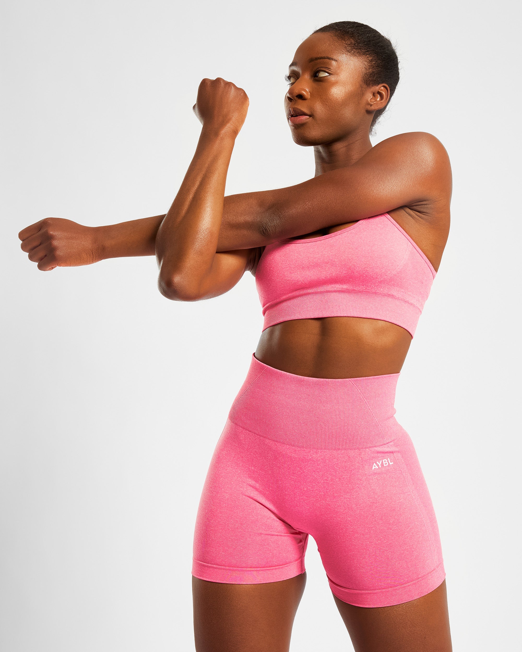 Empower Seamless Shorts - Rosa Marl