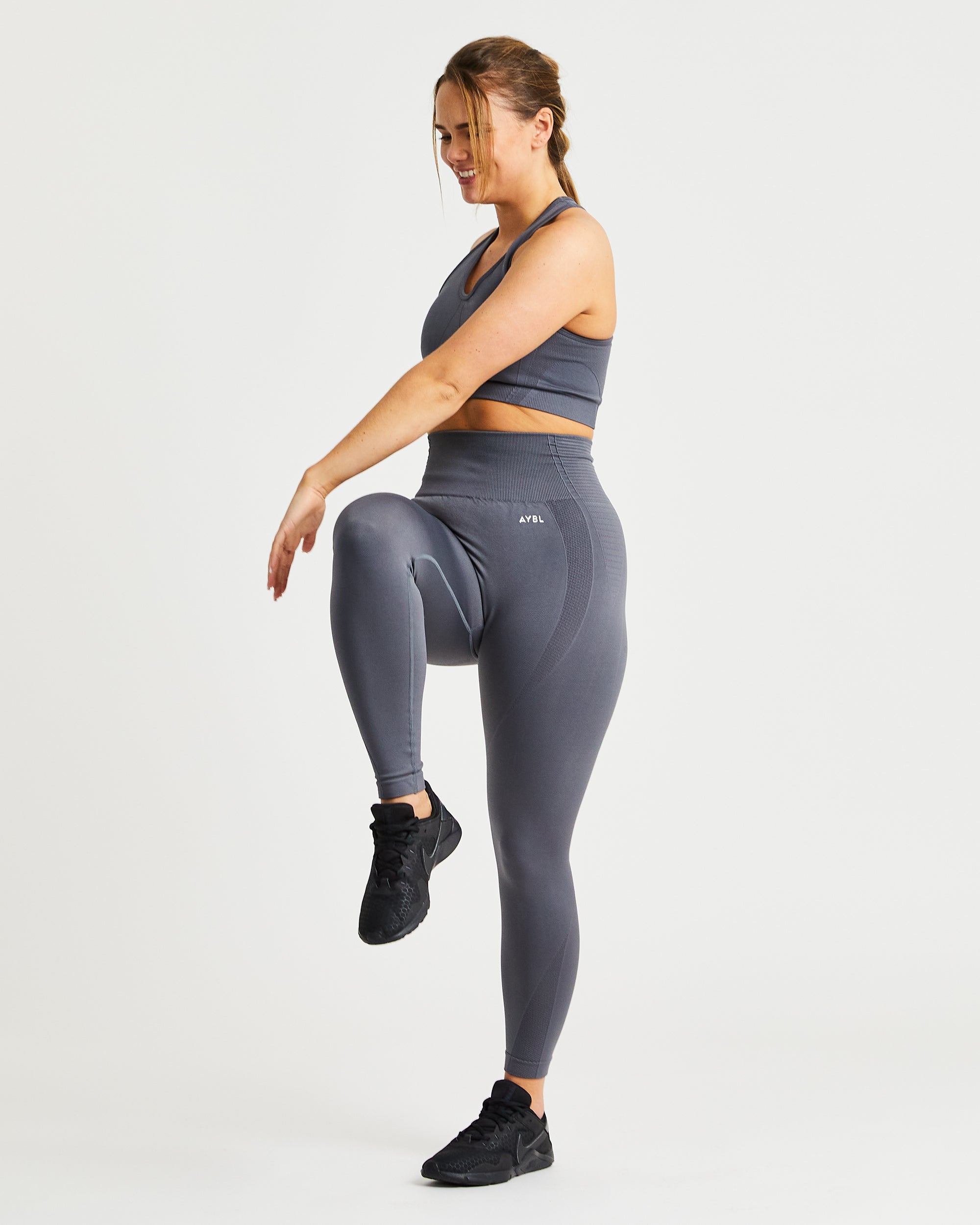 Balance V2 Seamless Leggings - Castlerock Grau